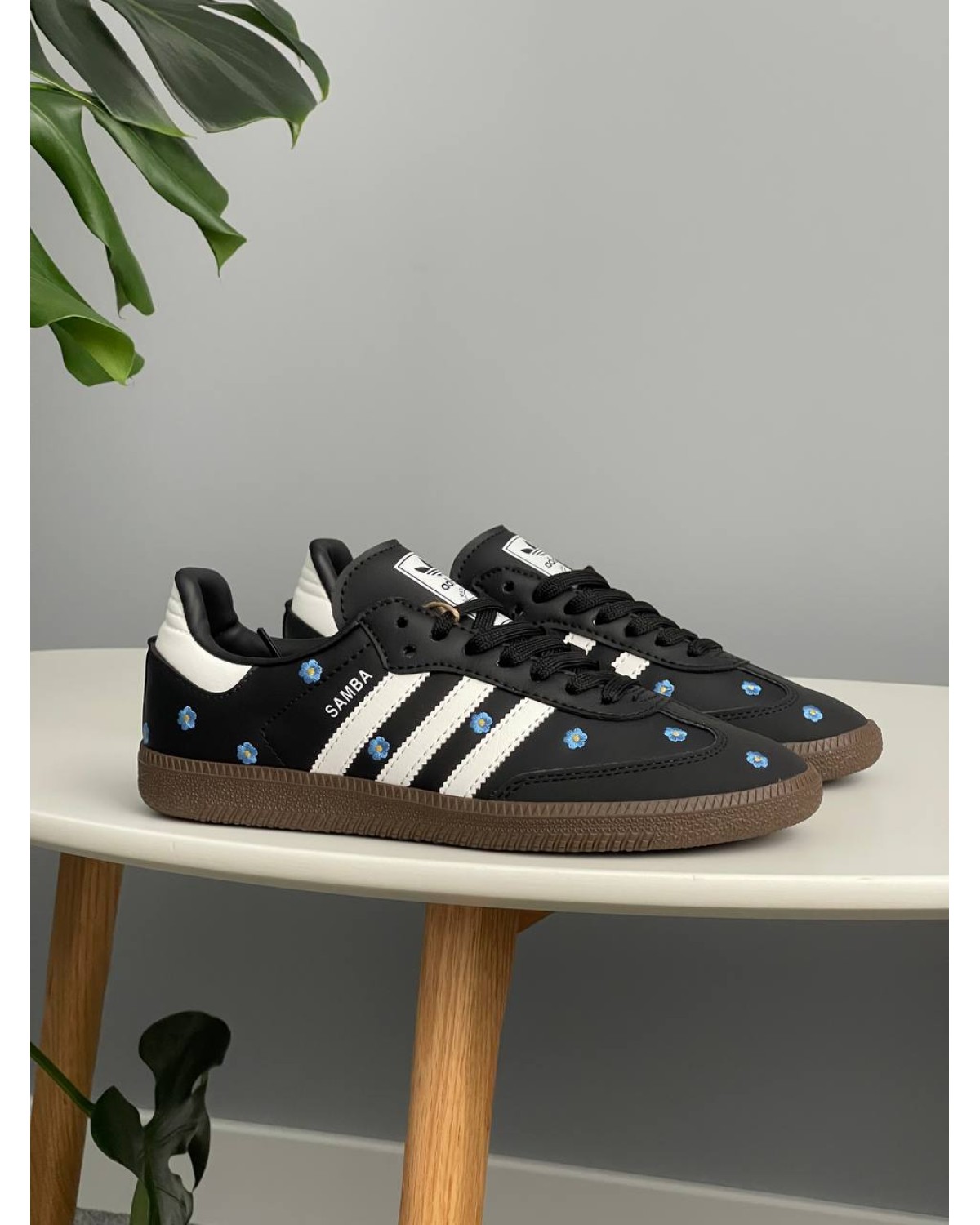 Adidas Samba Black Floral