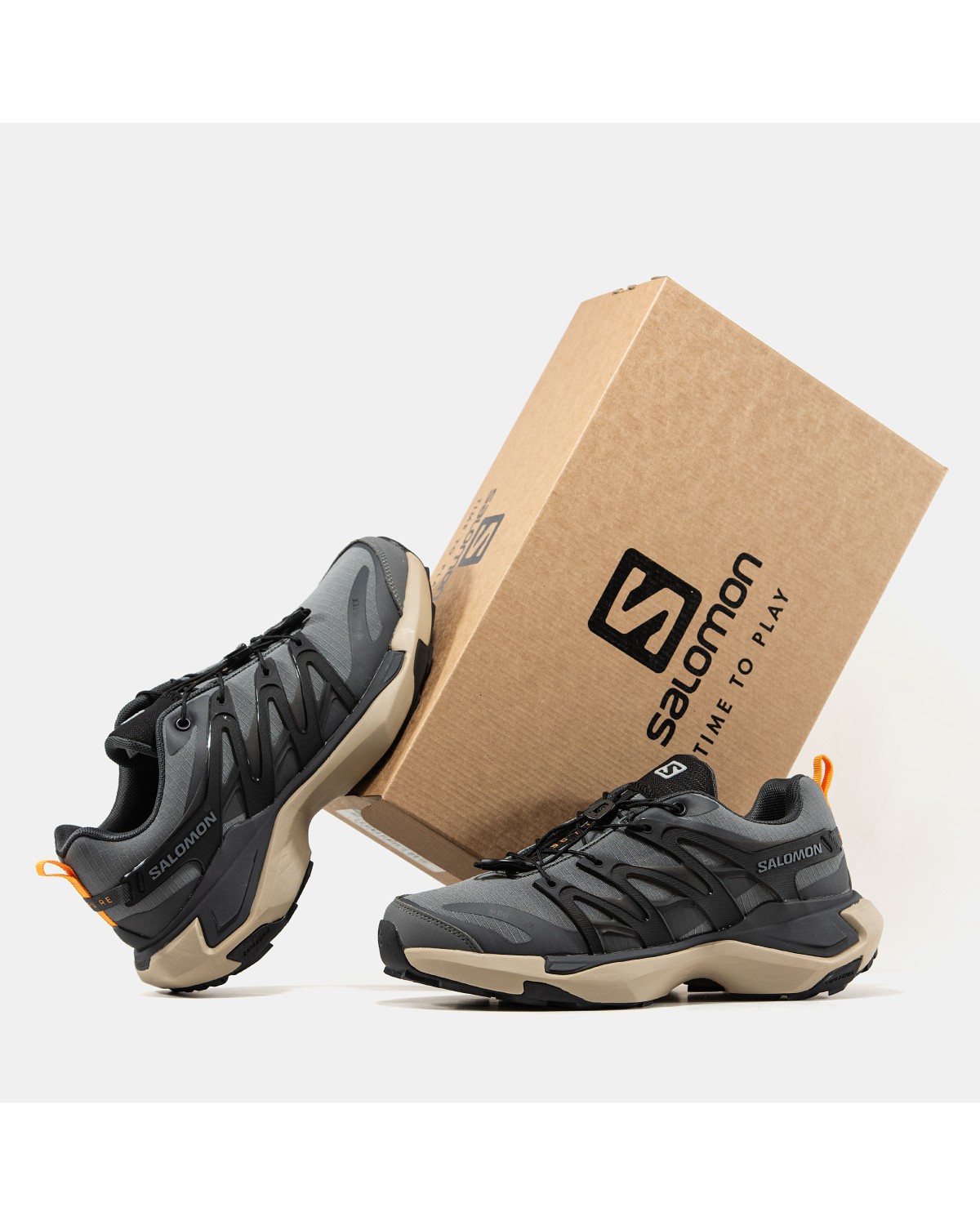Salomon XT Pu.Re Gore-Tex Grey Black Beige Termo