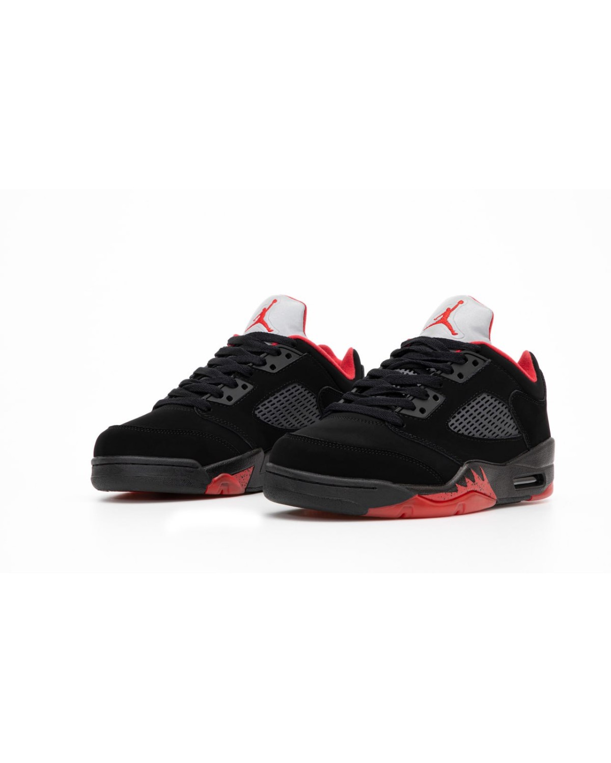 Jordan 5 Low Black Red