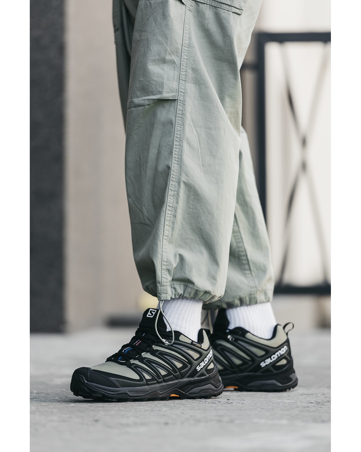 Salomon Speed Cross Pro Gore-Tex Thinsulate Black Green