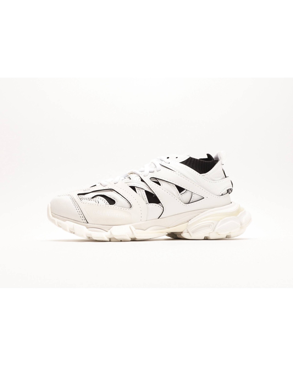 Balenciaga Track Sock White Black