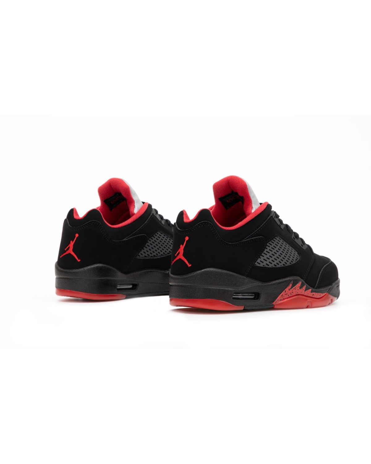 Jordan 5 Low Black Red