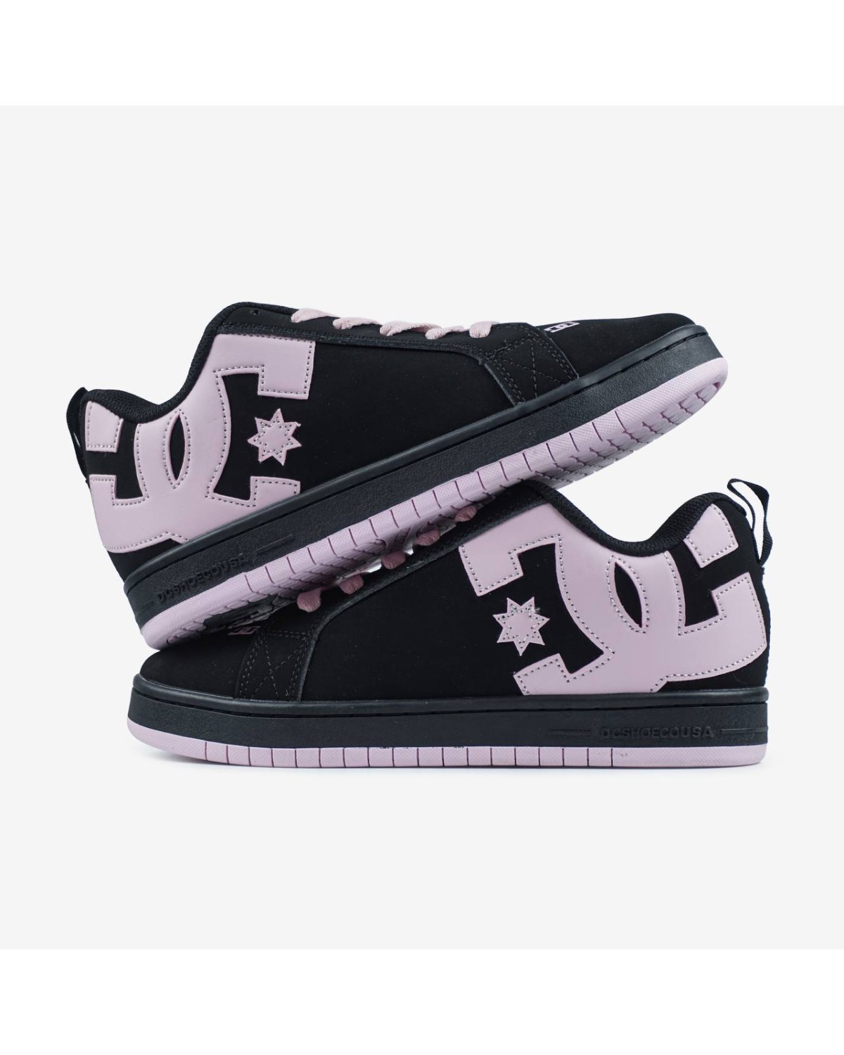 DC Court Graffik Black Pink