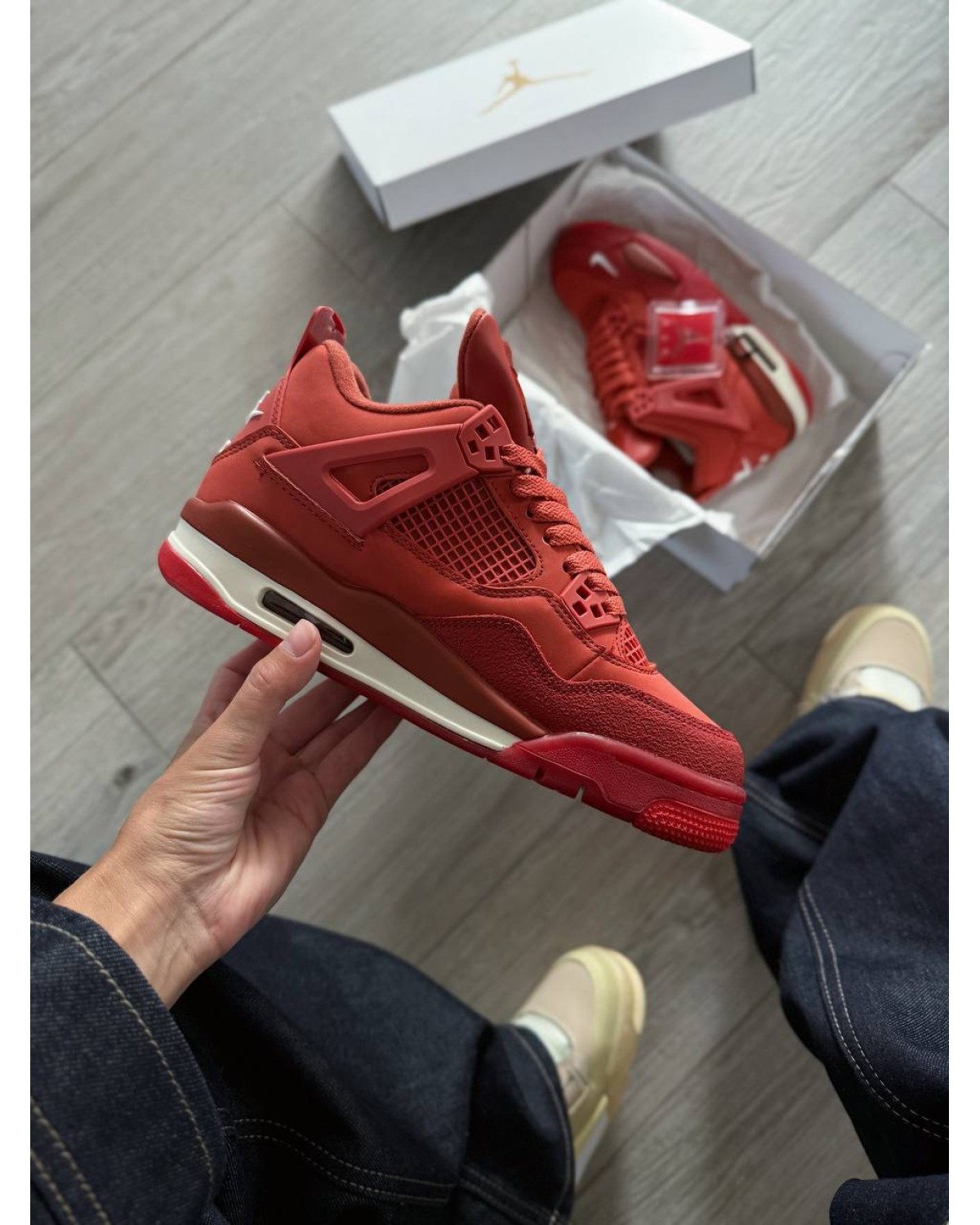 Air Jordan 4 Nigel 'Brick by Brick'