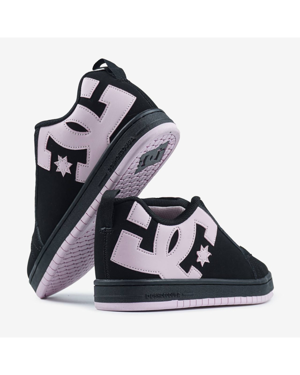 DC Court Graffik Black Pink