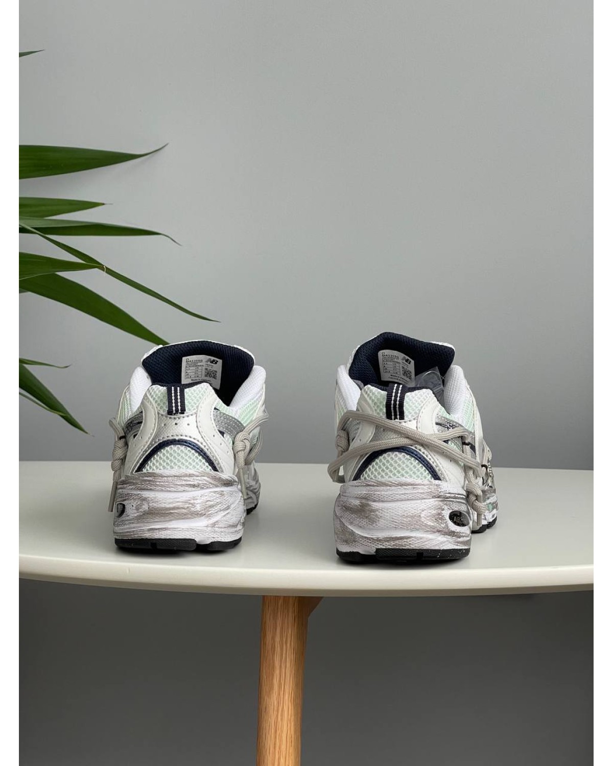 New Balance 530 Custom White Silver
