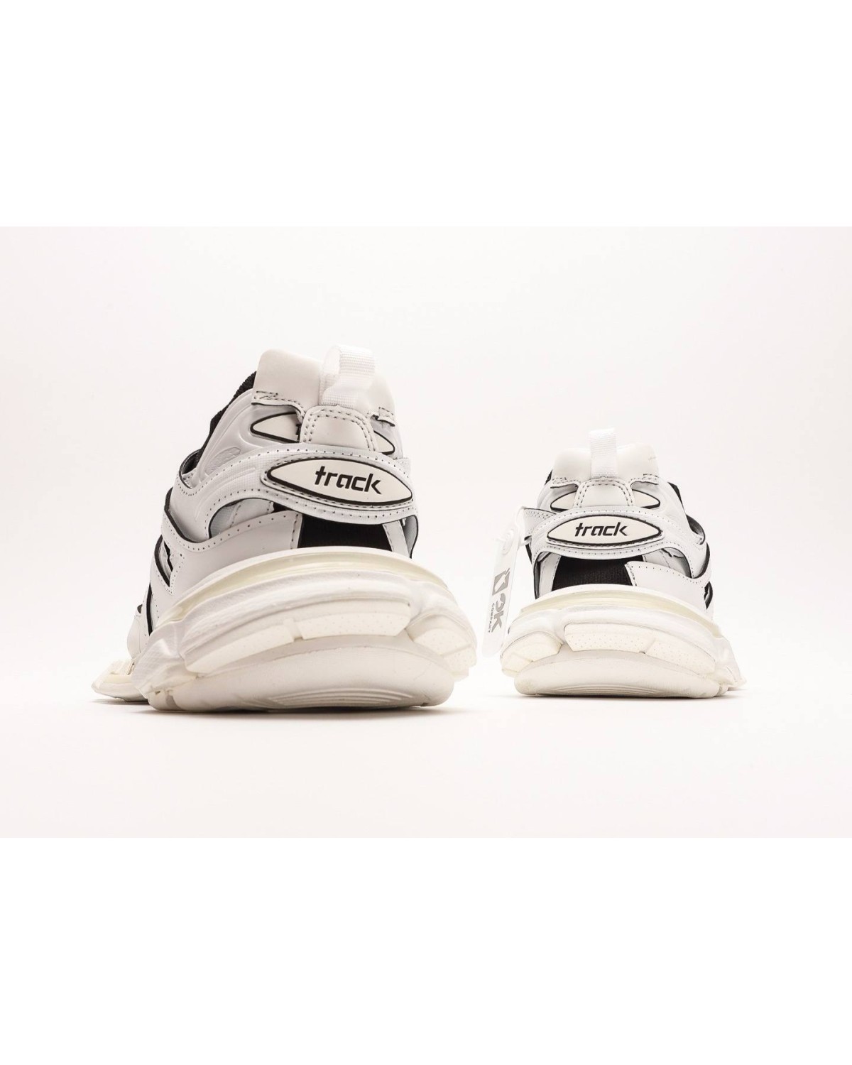 Balenciaga Track Sock White Black