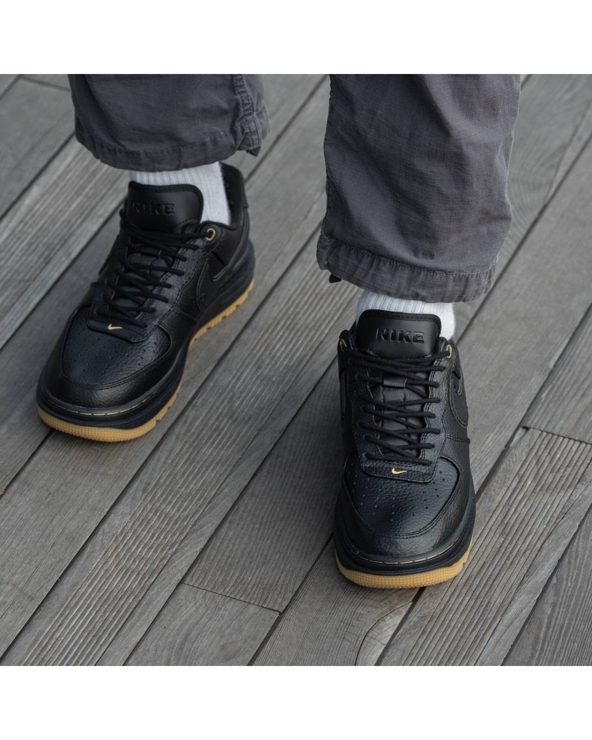 Nike Air Force 1 Lux Black Gum