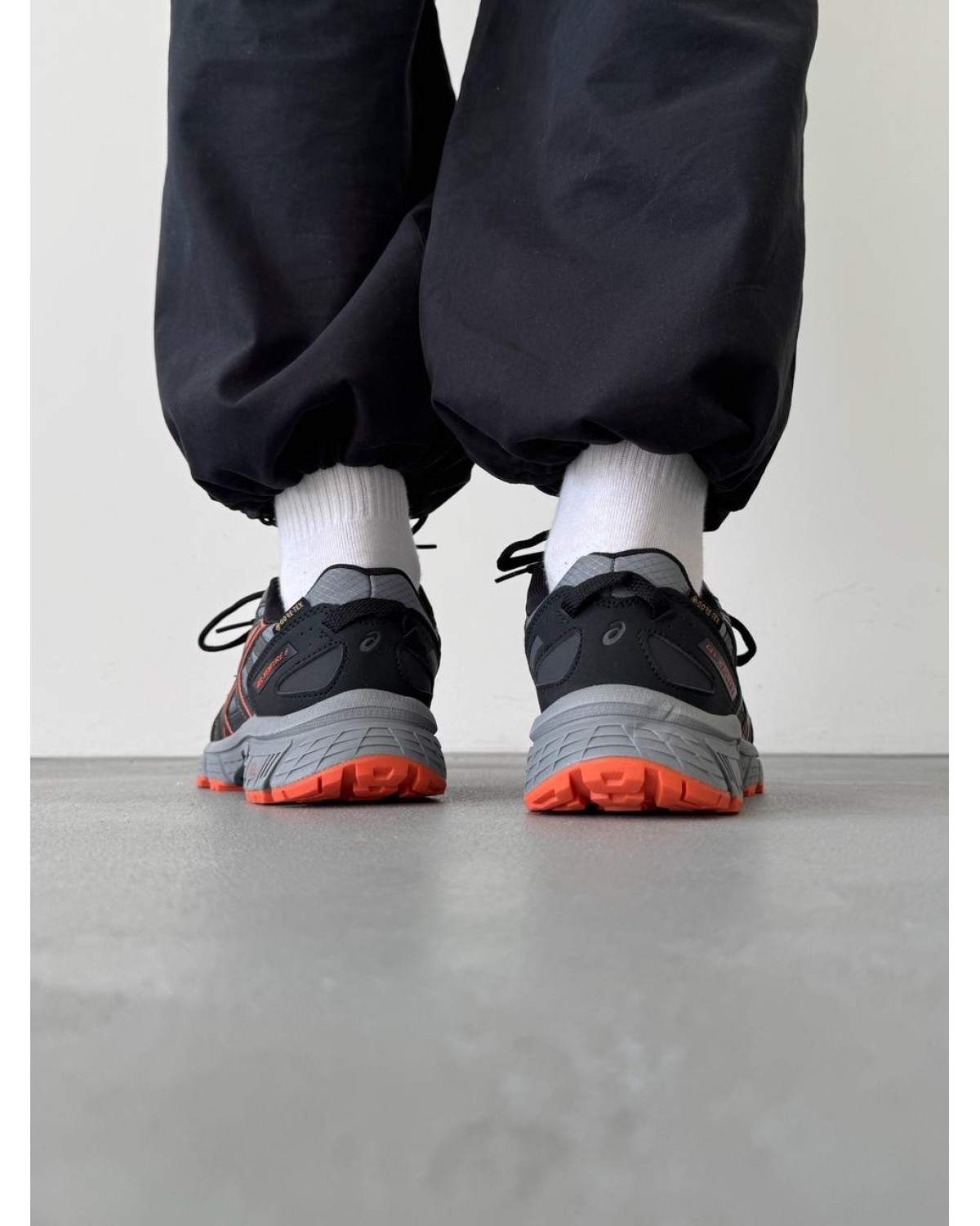 Asics Gel- Venture 6 Grey/Orange Gore-Tex