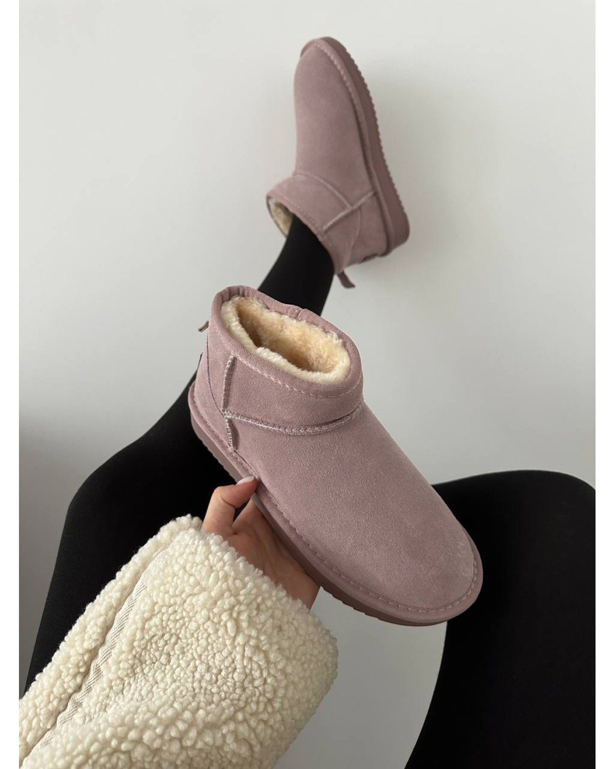 UGG Ultra Mini Pink Suede