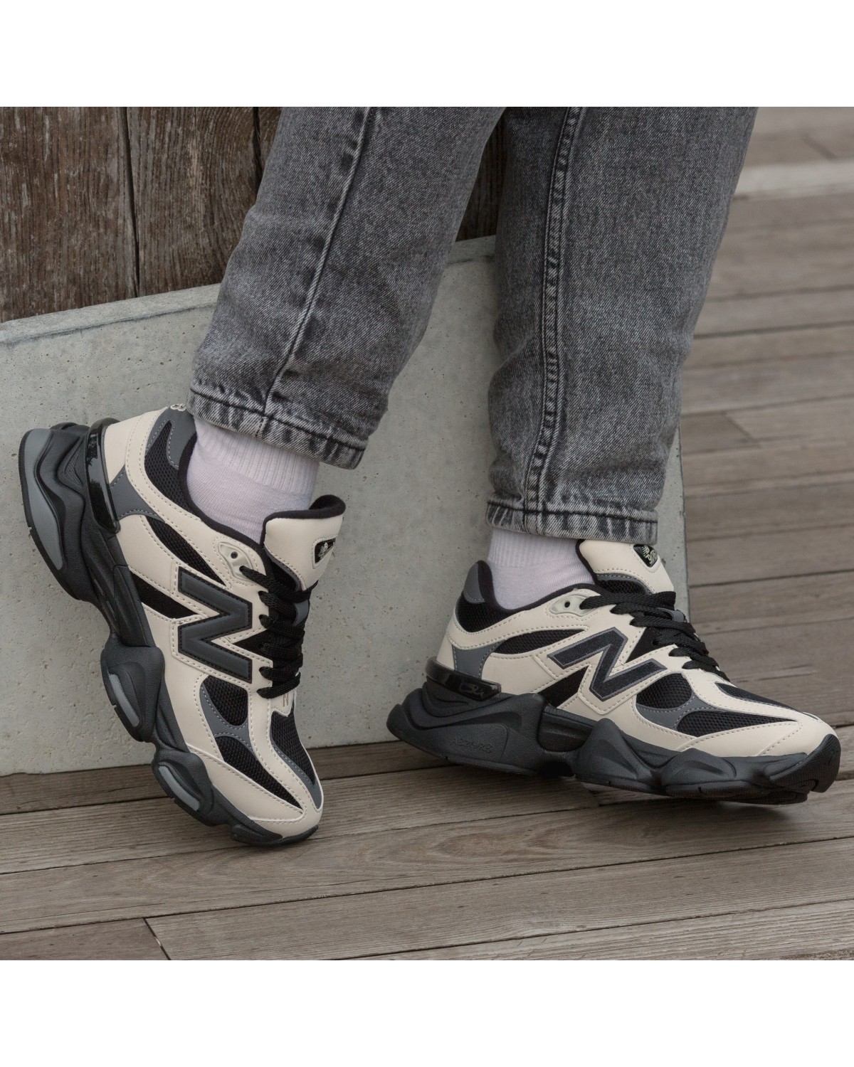 New Balance 9060  Black Beige