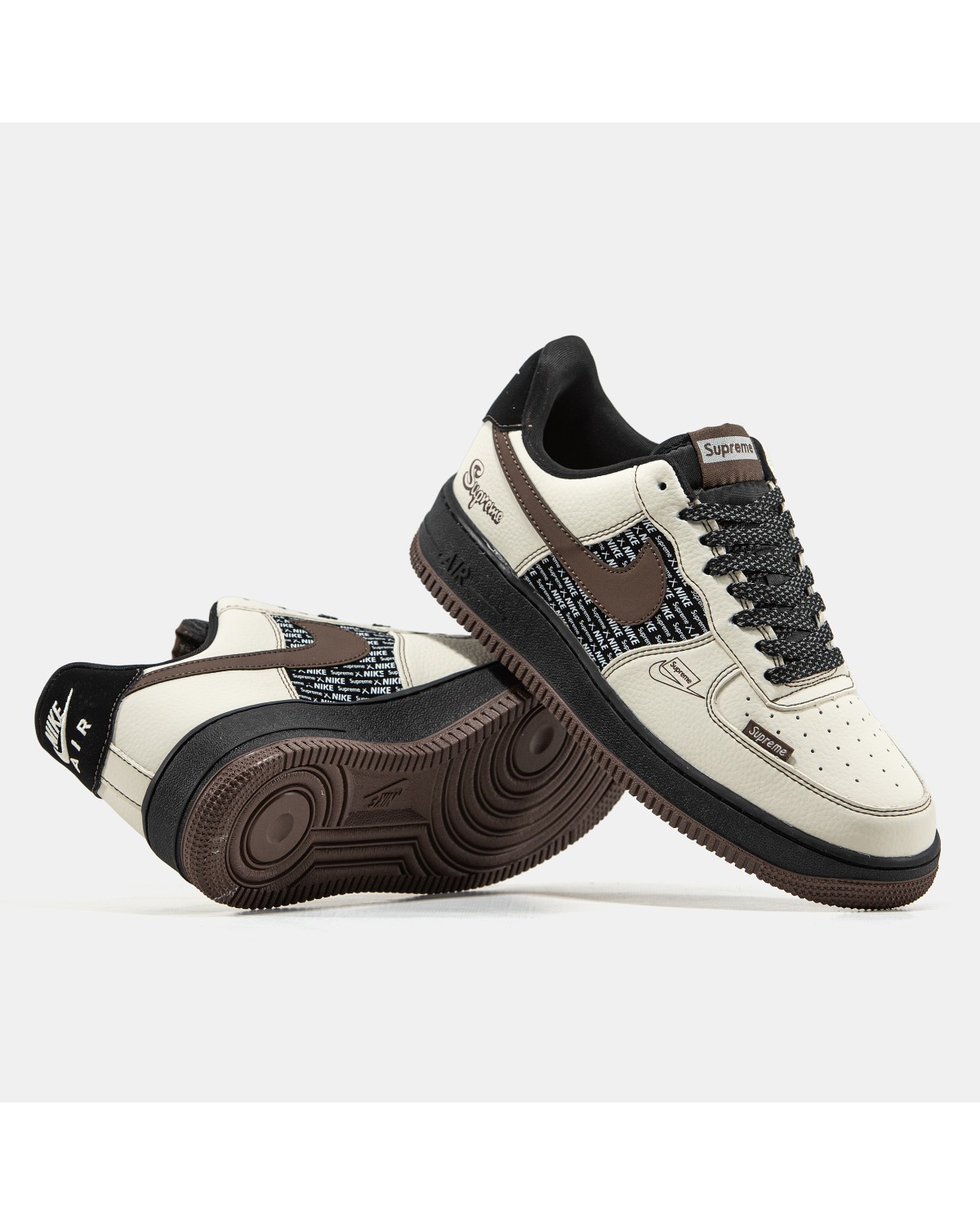Nike Air Force 1 x Supreme Brown