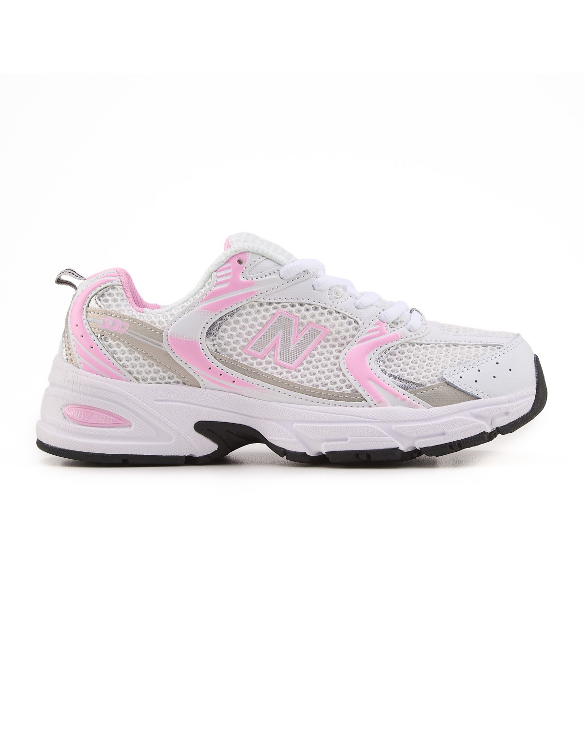 New Balance 530 White Pink Silver