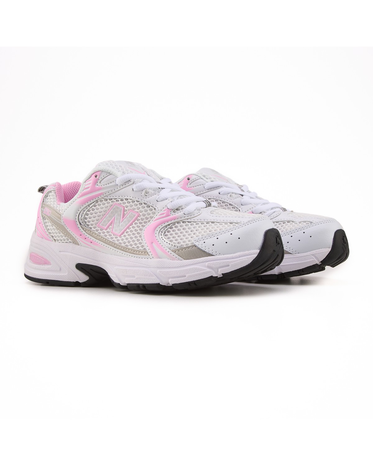 New Balance 530 White Pink Silver
