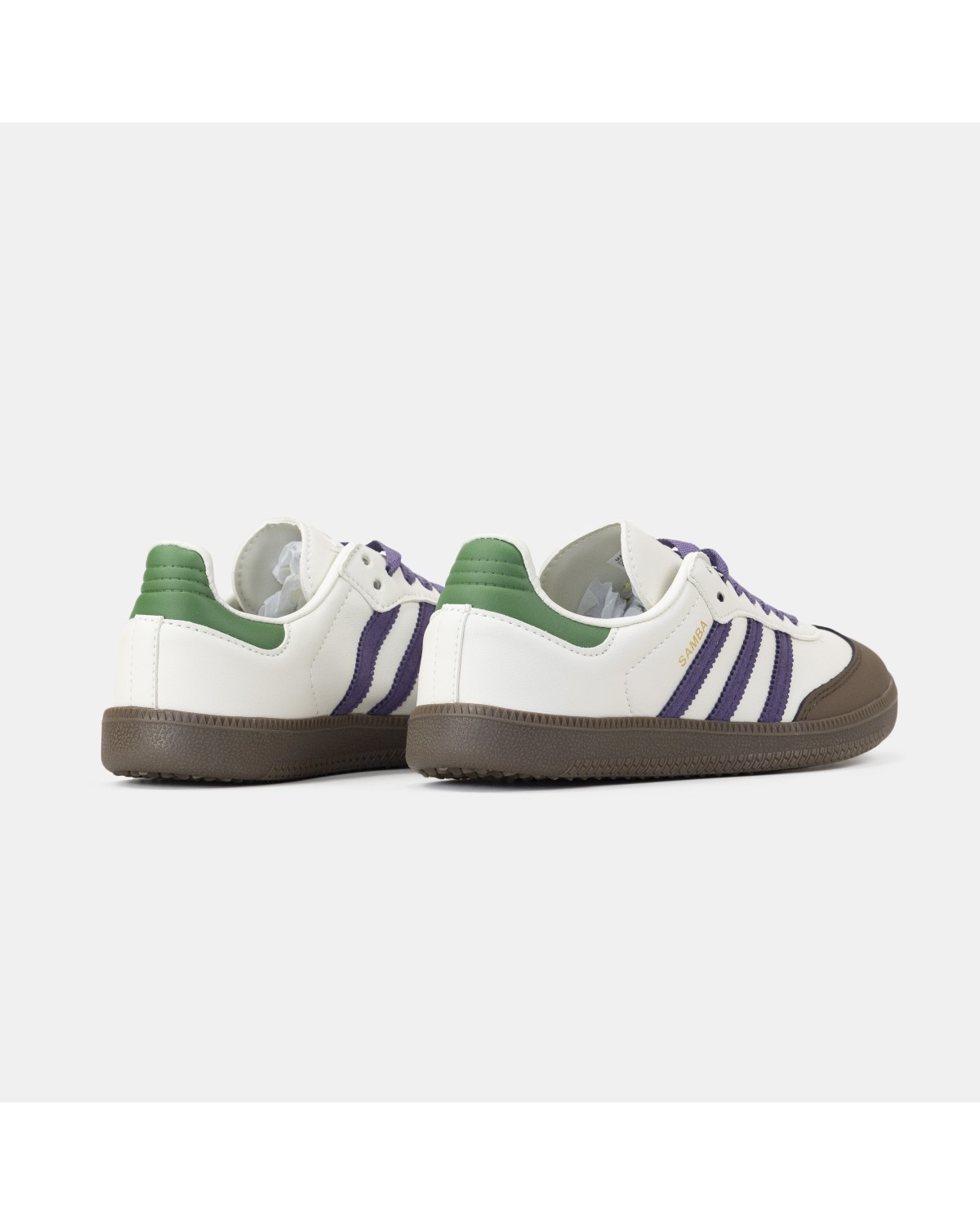 Adidas Samba Off White Core Purple Green Brown Adidas Samba Off White Core Purple Green Brown