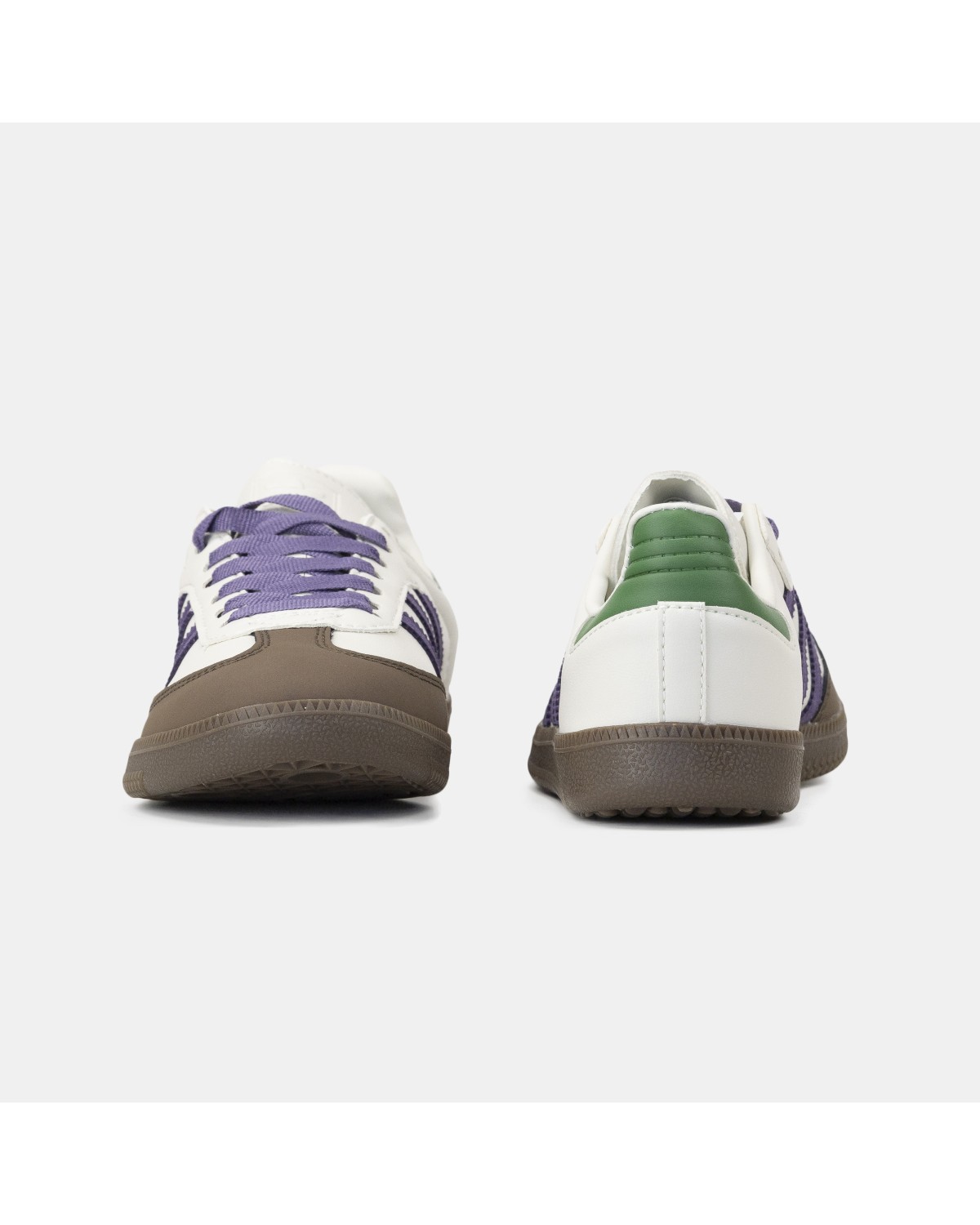 Adidas Samba Off White Core Purple Green Brown