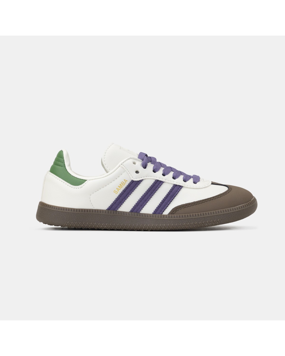 Adidas Samba Off White Core Purple Green Brown