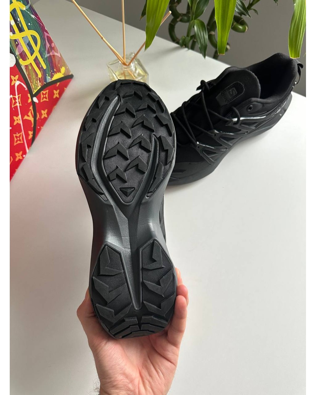 Salomon XT PU. RE Advanced Gore-Tex Black Grey Salomon XT PU. RE Advanced Gore-Tex Black Grey