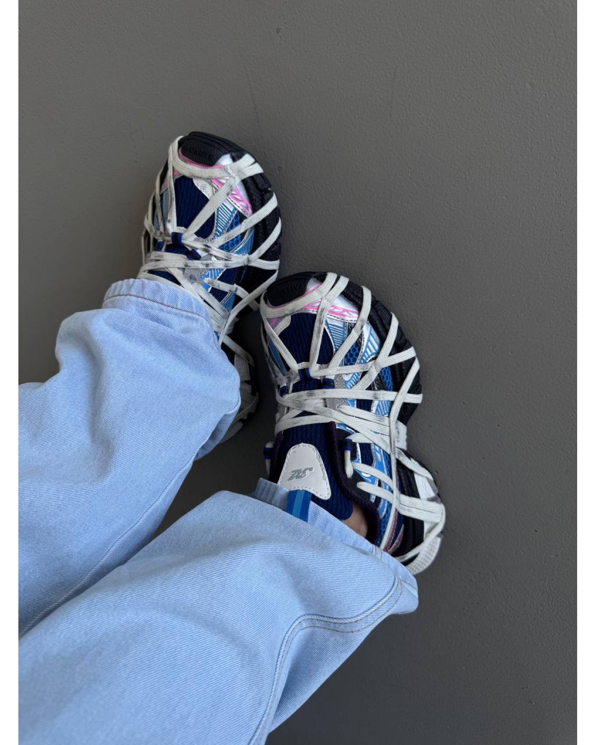 Balenciaga 3XL Extreme Lace Blue / Multicolor
