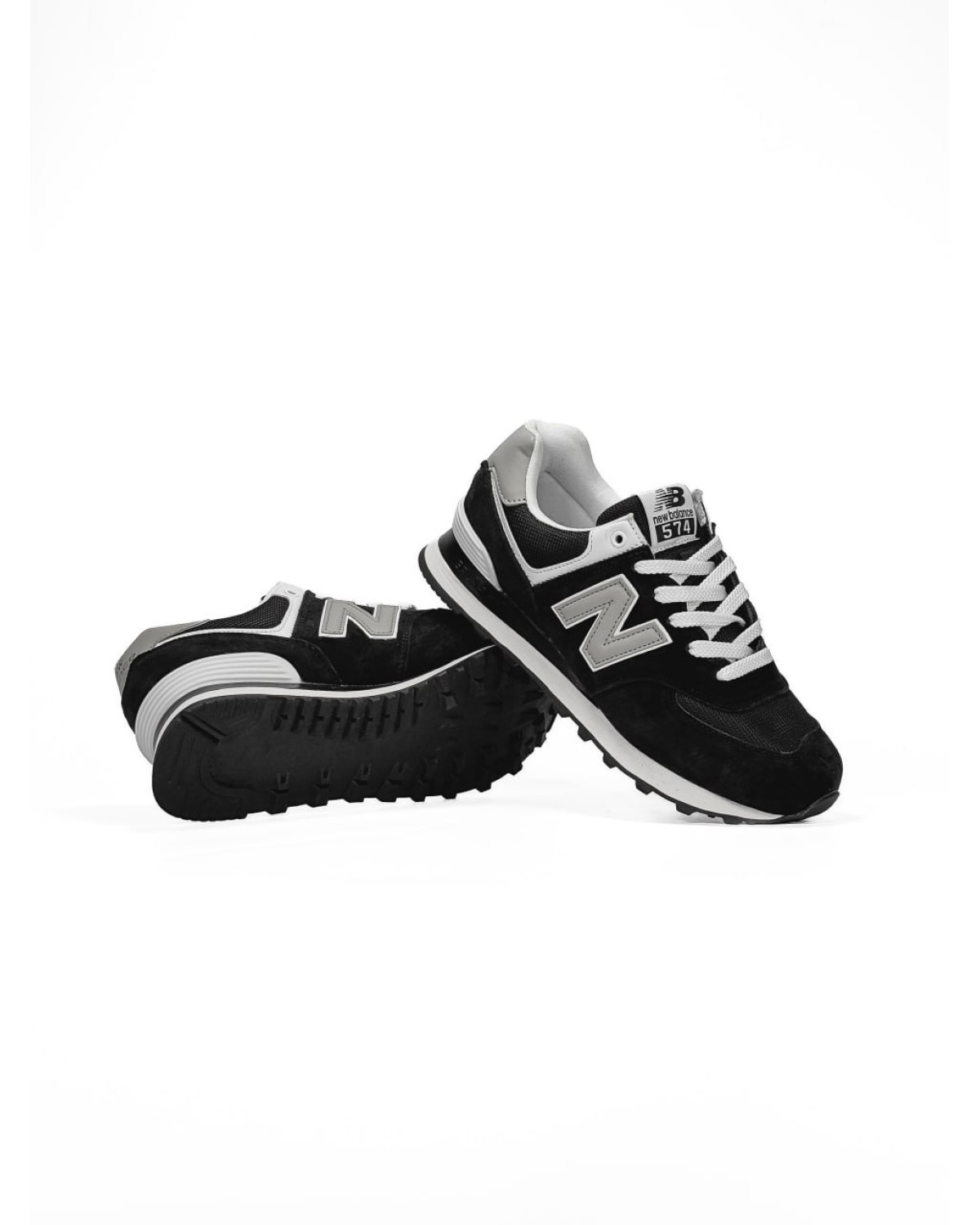 New Balance 574 Black/White