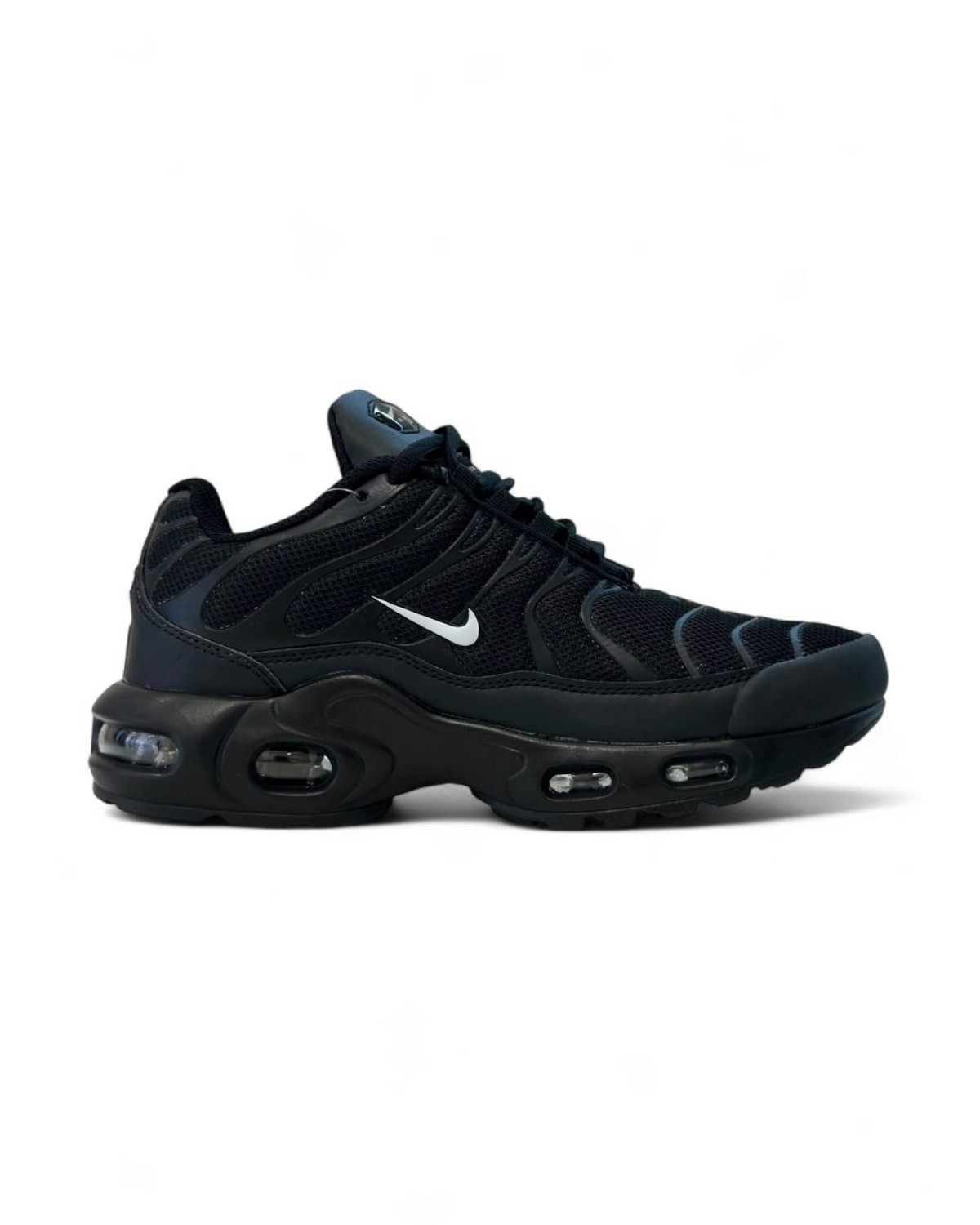 Nike Air Max TN Plus Full Black White Logo