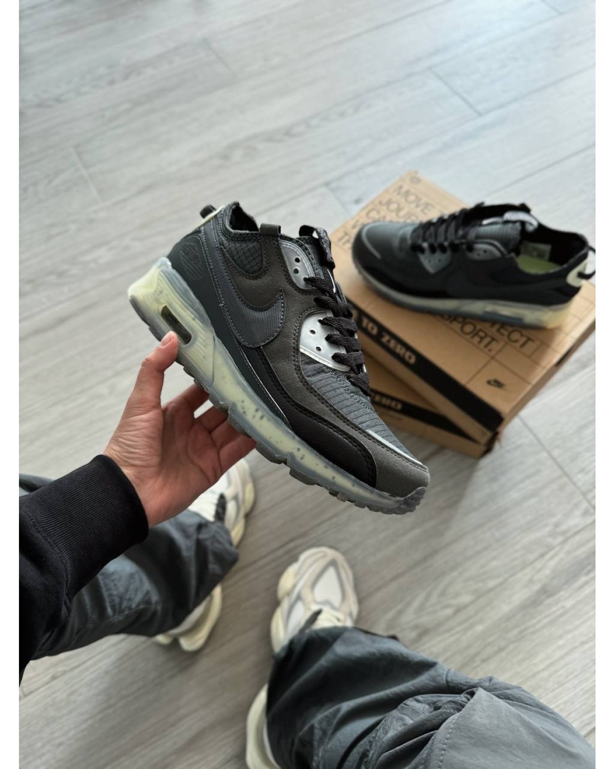 Nike Air Max 90 Terrascape Black Lime Ice