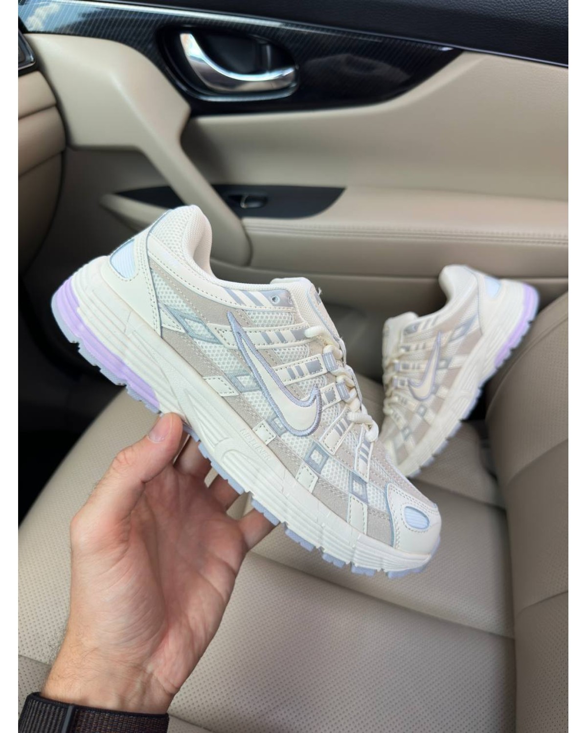 Nike P-6000 Beige Violet