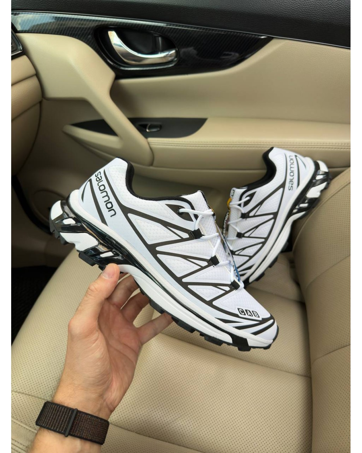 Salomon XT-6 White Black