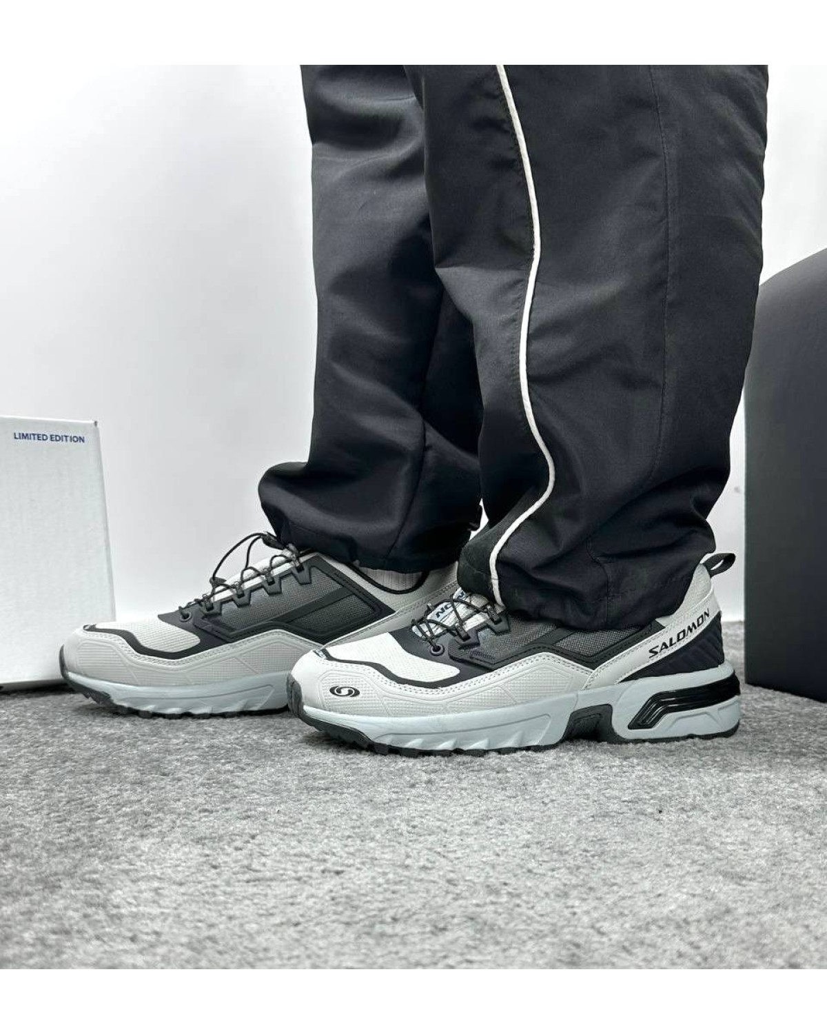 Salomon ACS+ FT Grey/Black Gore-Tex