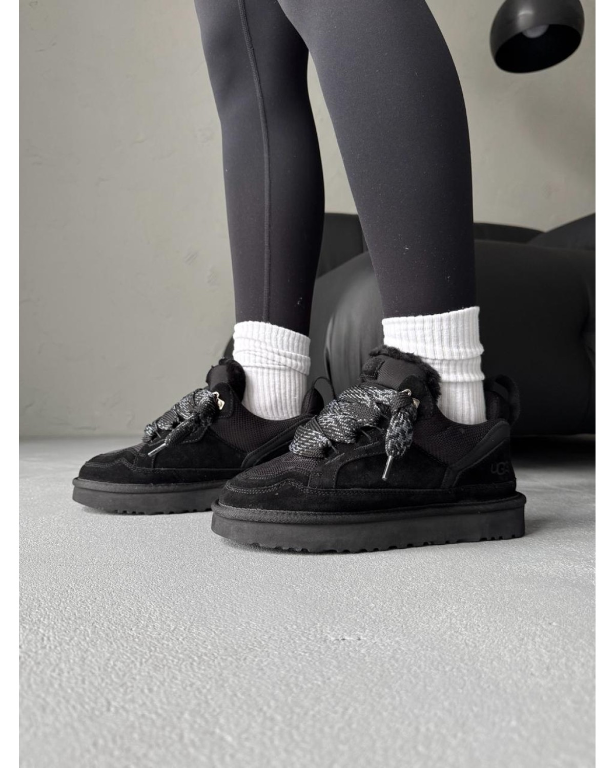 Ugg Lowmel Sneaker Black