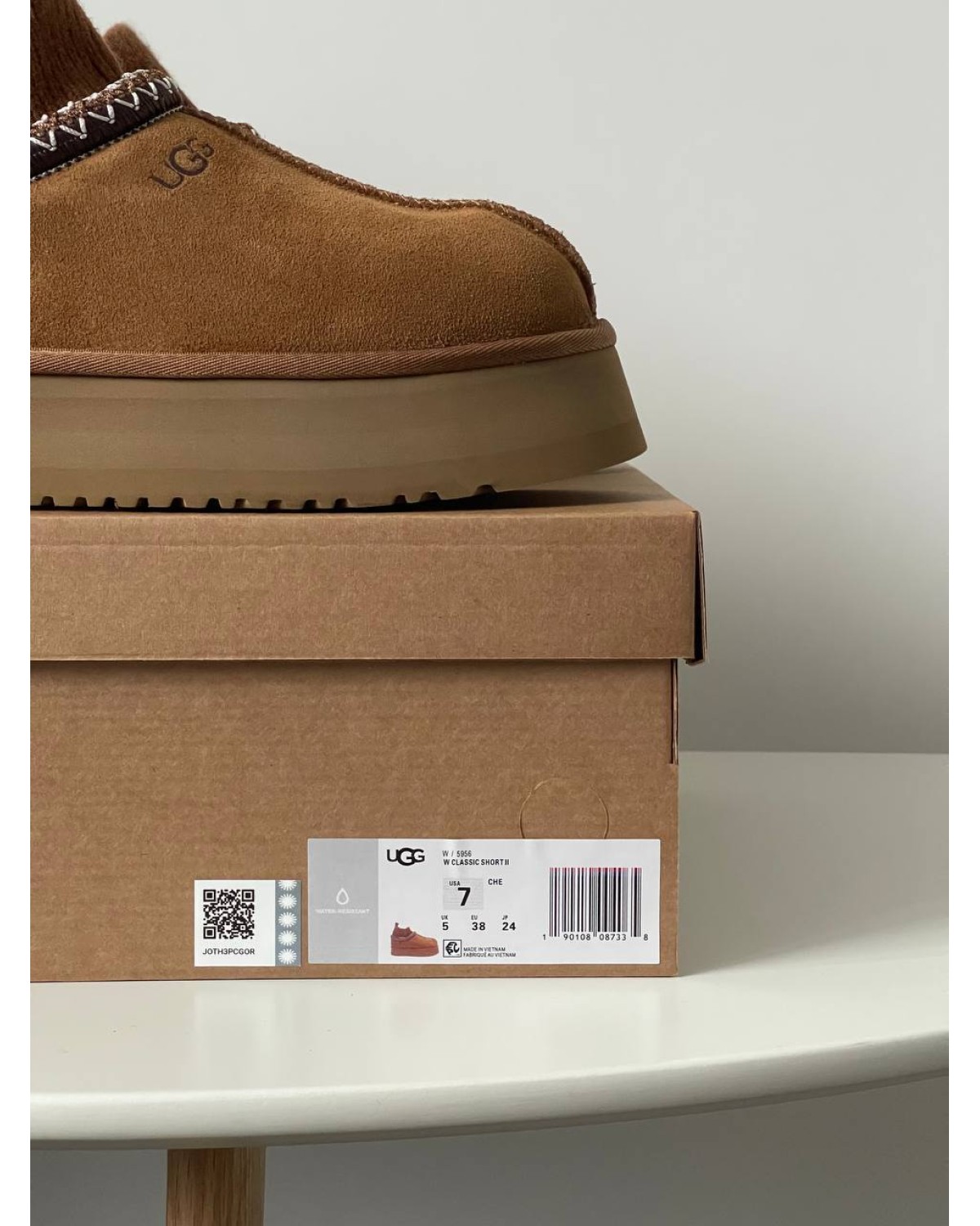 Ugg Tasman Platform Sock Chestnut