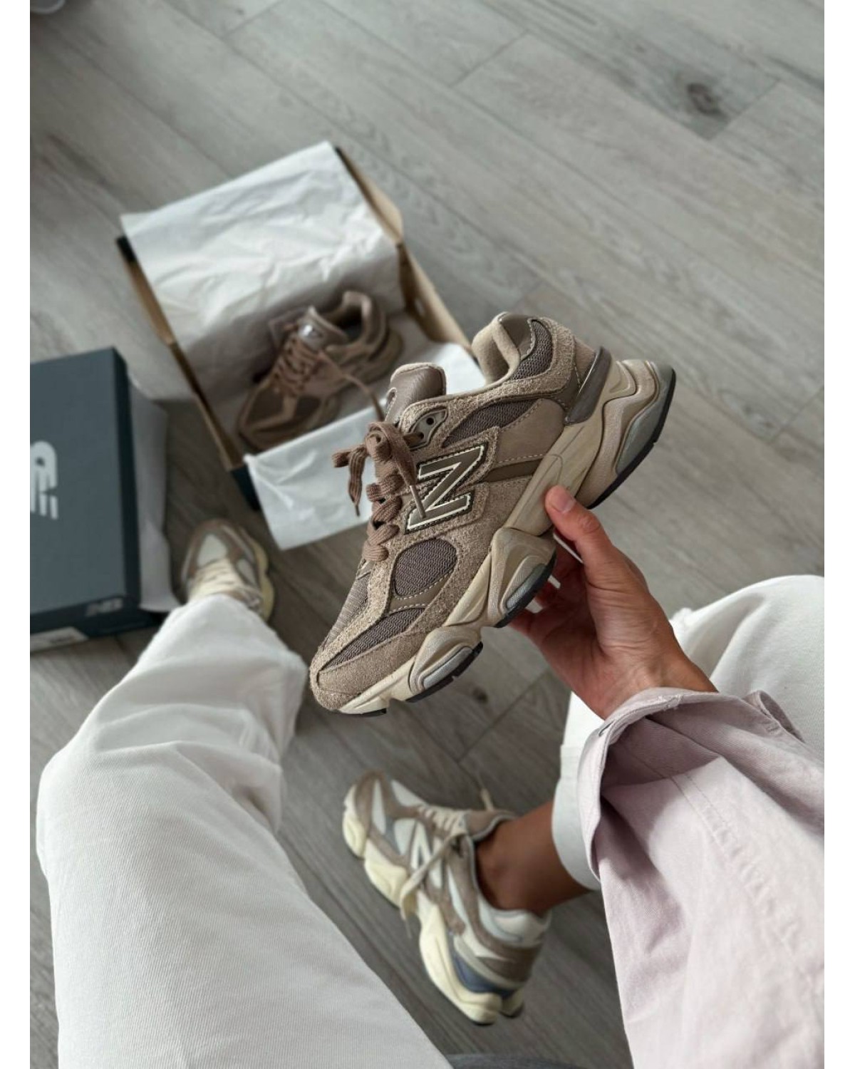 New Balance 9060 Mushroom Brown v2