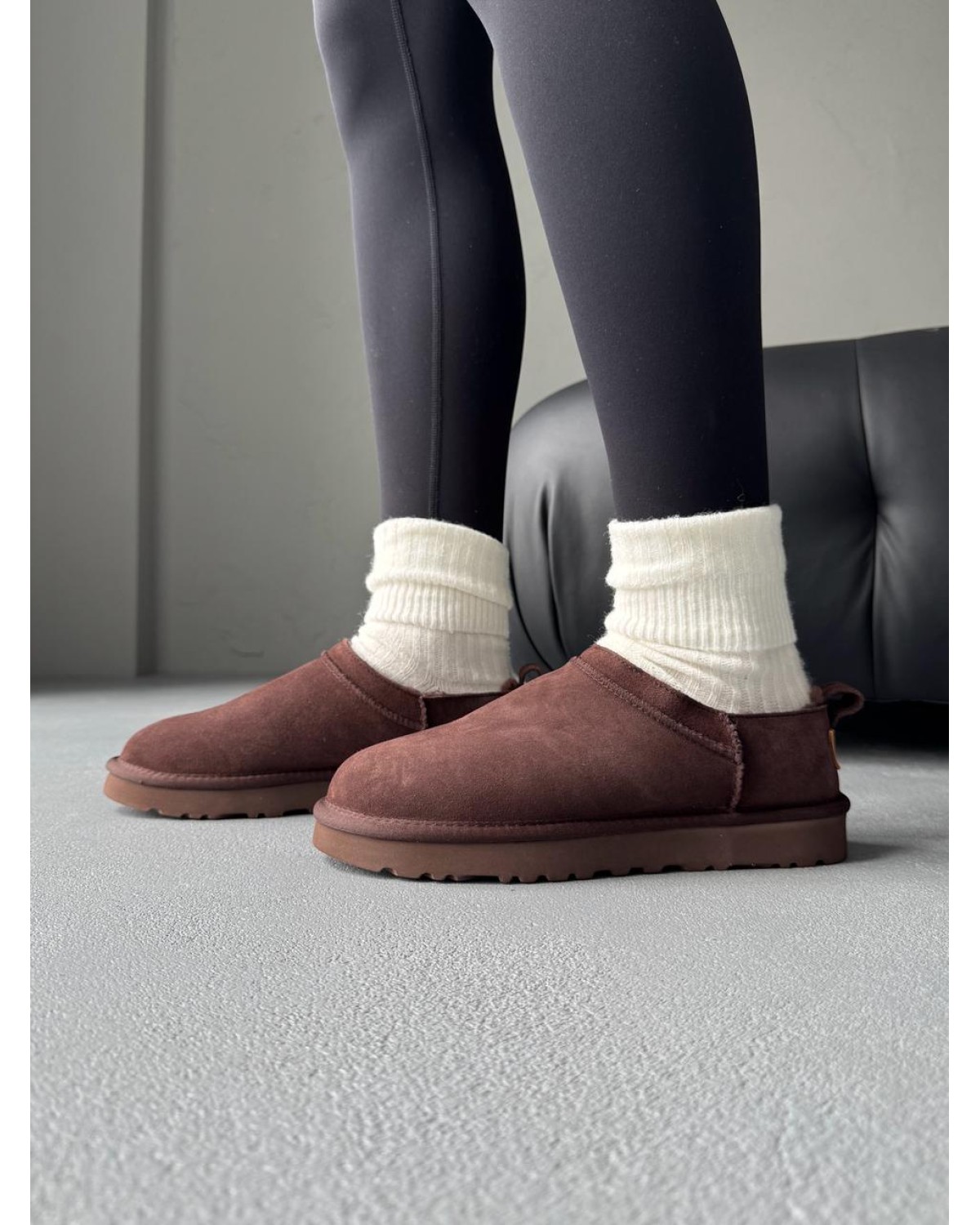 UGG Classic  Micro Boot Brown