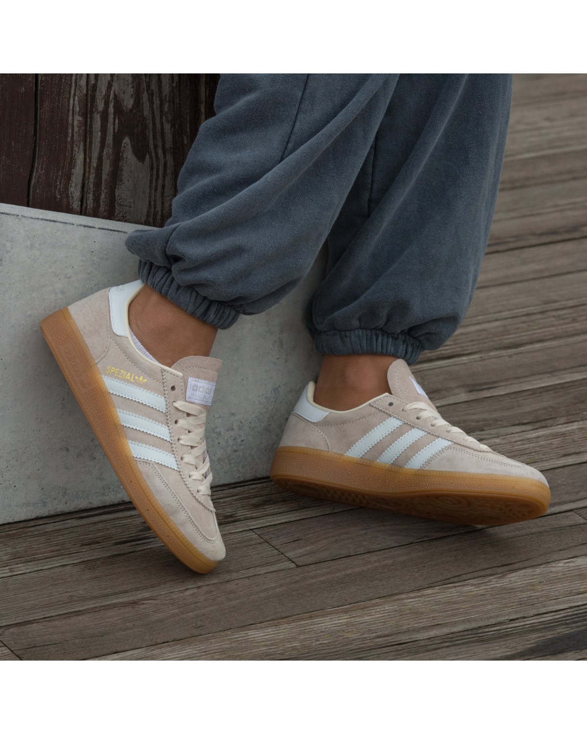 Adidas Spezial Beige White