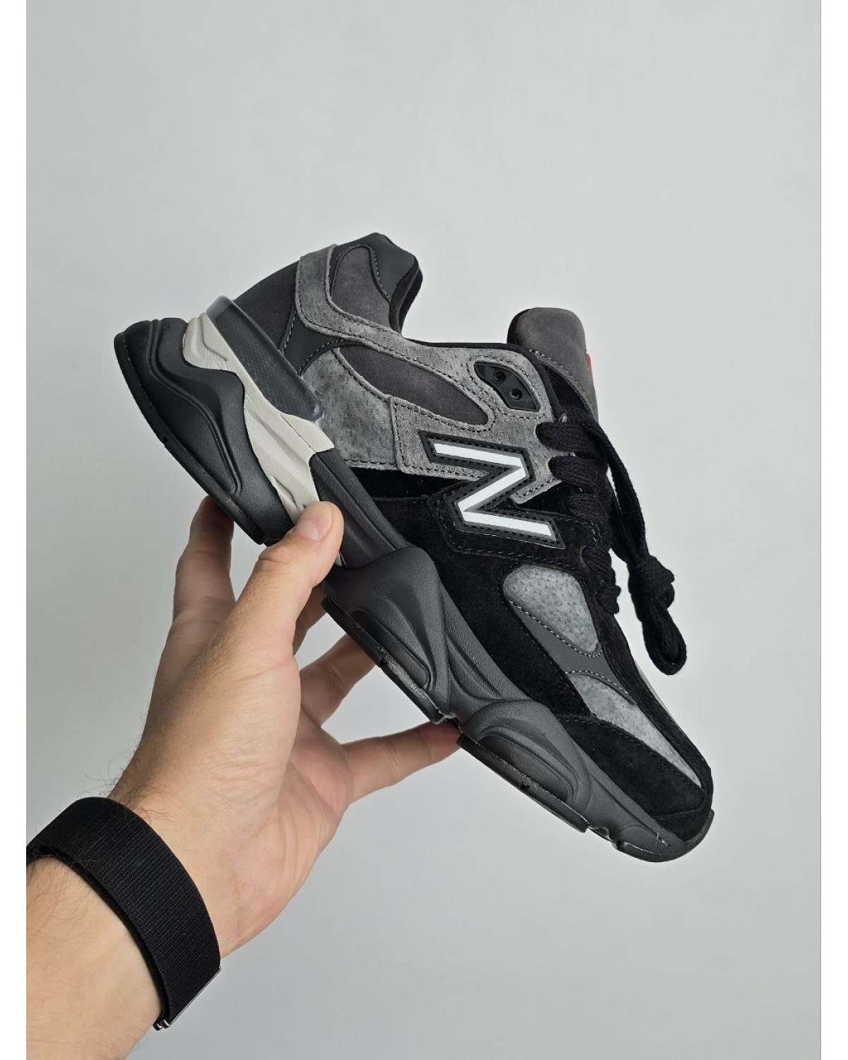 New Balance 9060 Fur Black Grey
