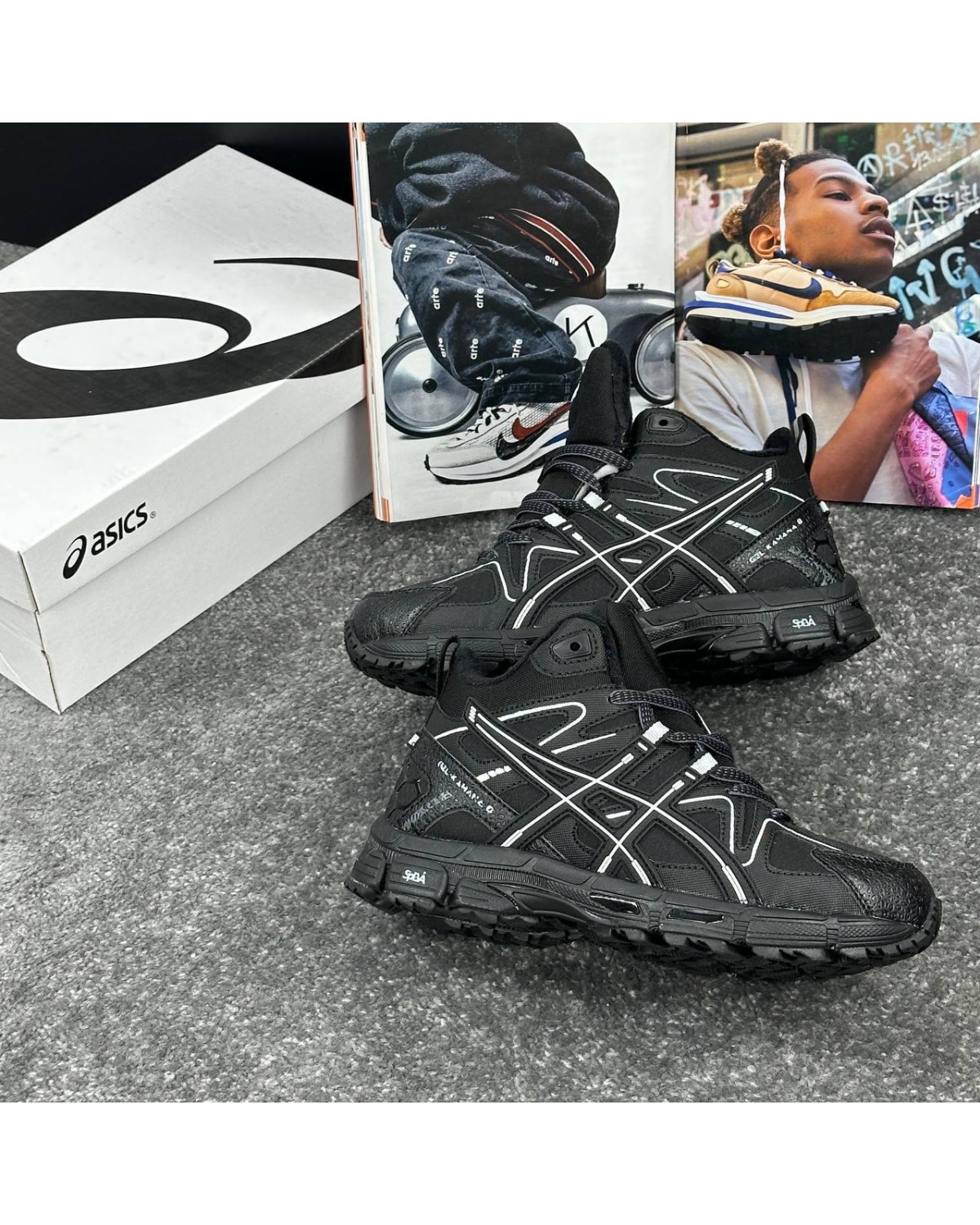 Asics Gel-Kahana 8 Black Gore-Tex Asics Gel-Kahana 8 Black Gore-Tex