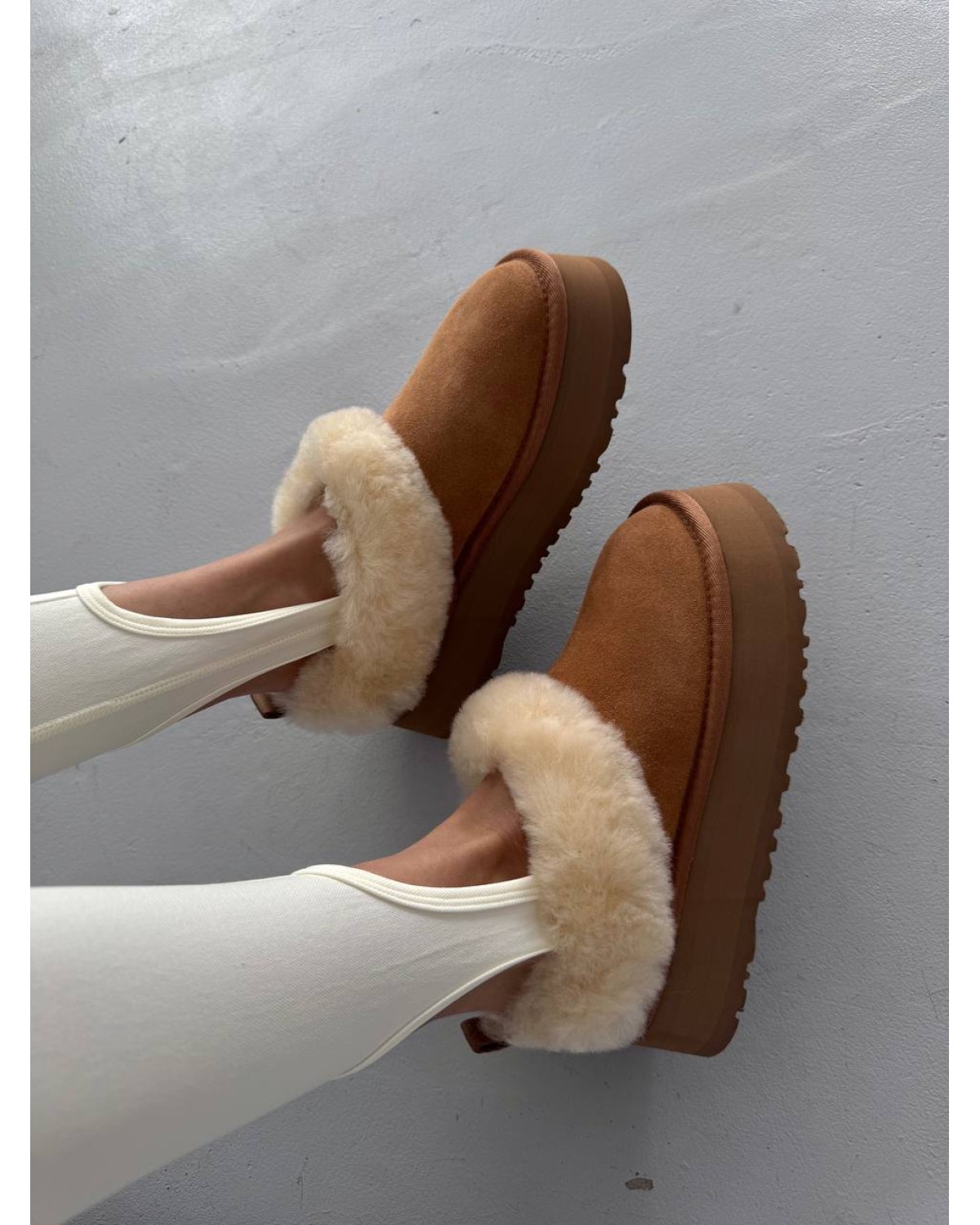 Ugg Tazelle Platform Chestnut
