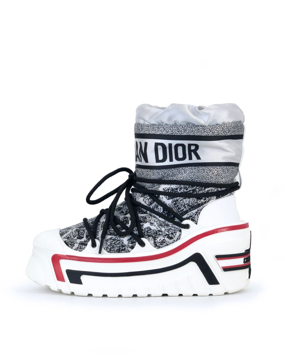 Christian Dior Apres Ski-Boots Silver Christian Dior Apres Ski-Boots Silver