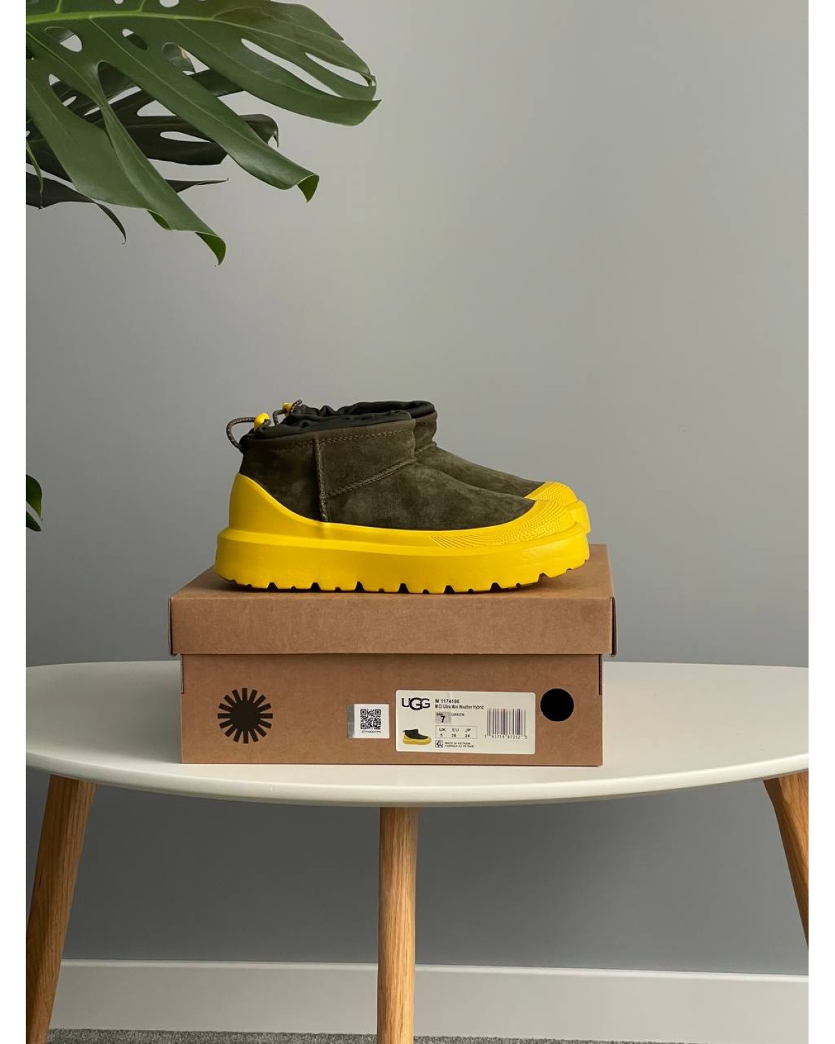 Ugg Ci Ultra Mini Weather Hybrid Khaki Yellow
