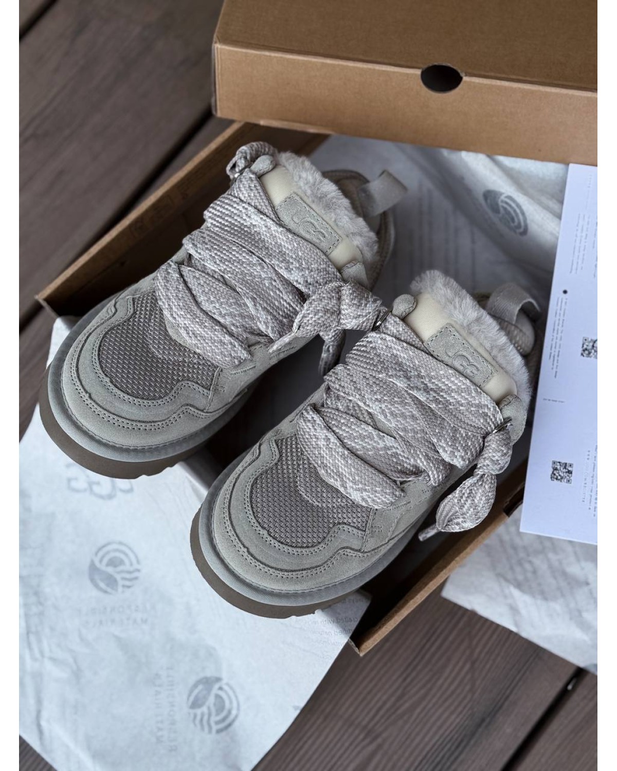 Ugg Lowmel Hickory Grey Ugg Lowmel Hickory Grey