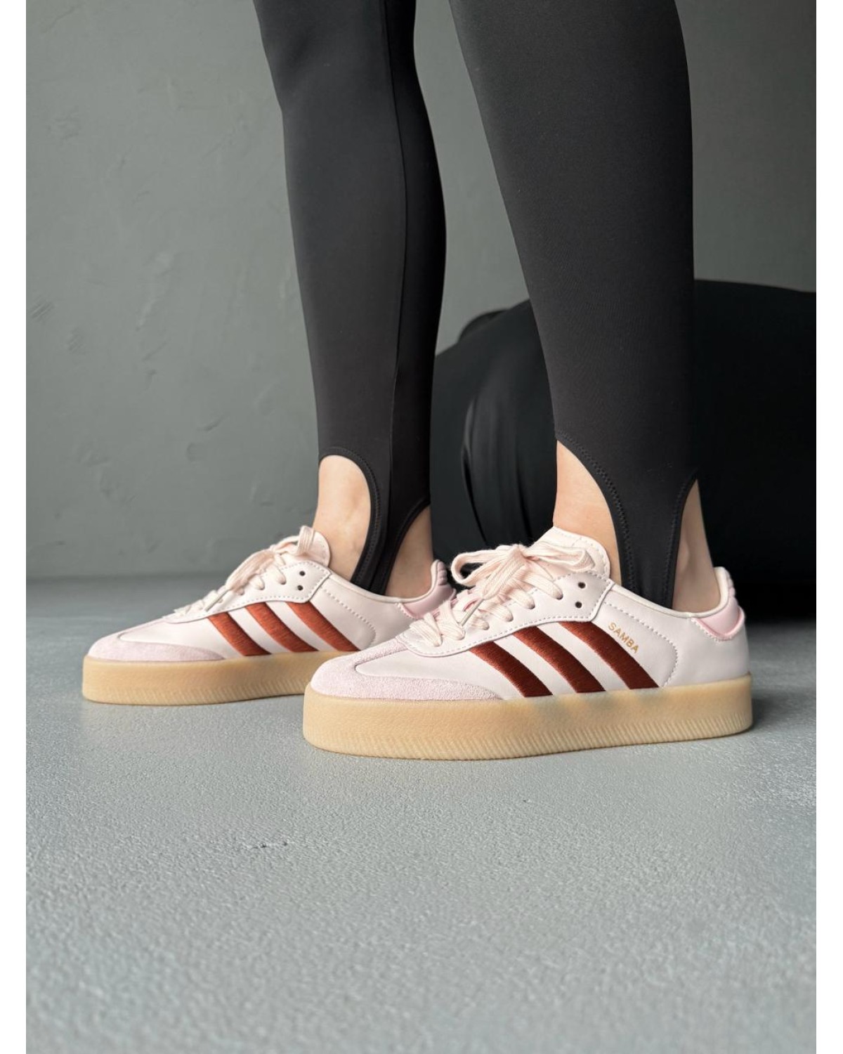 Adidas Samba Pink Black