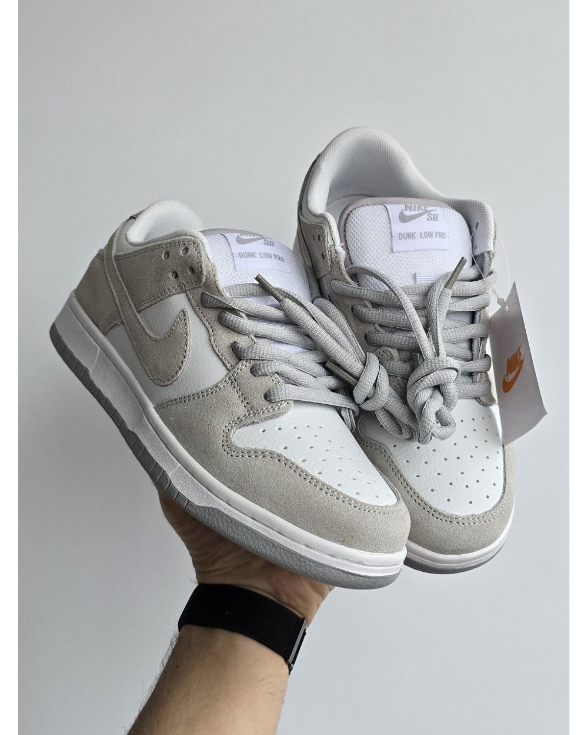 Nike SB Dunk Light Grey/White