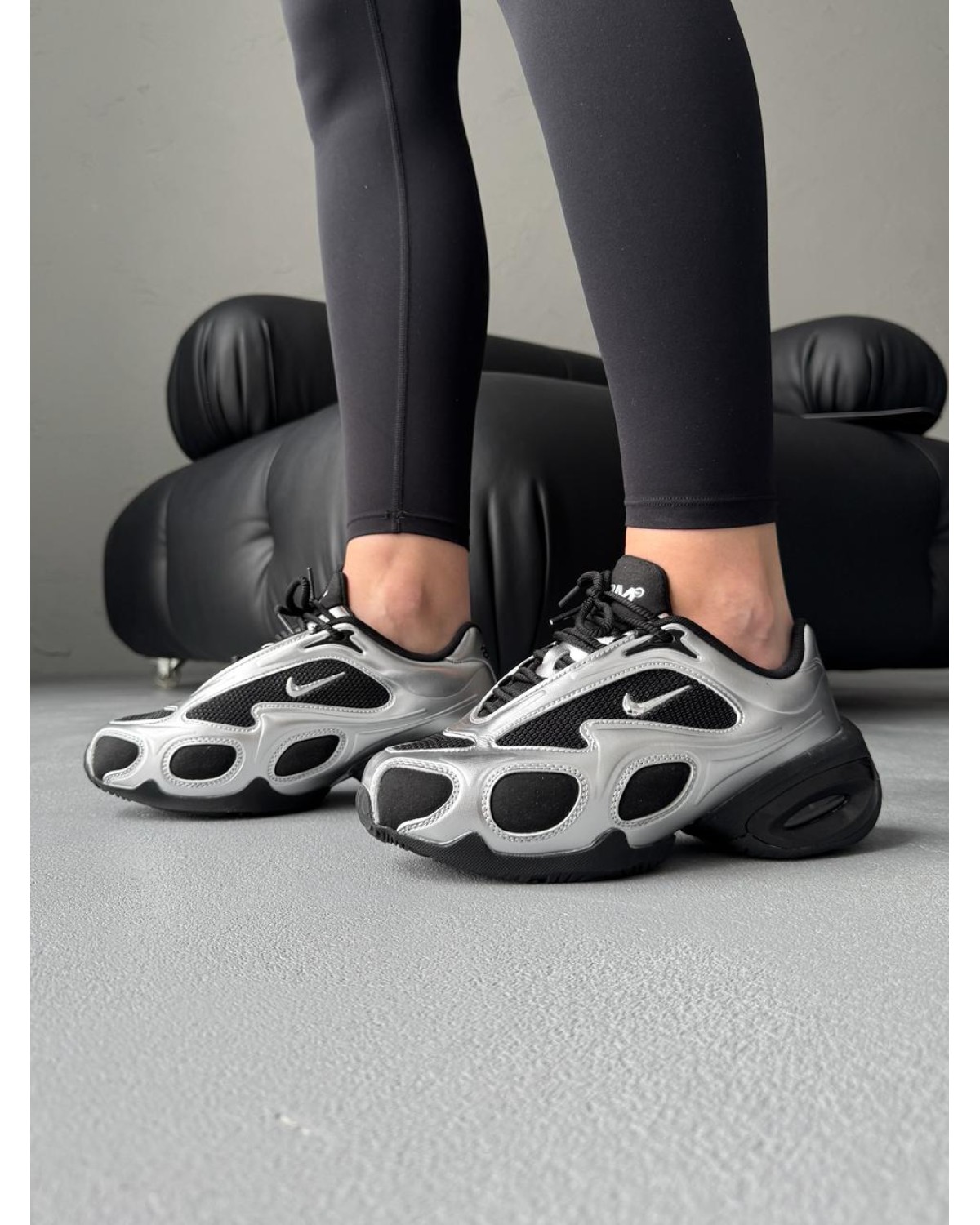 Nike Air Max Muse Black Metallic Silver