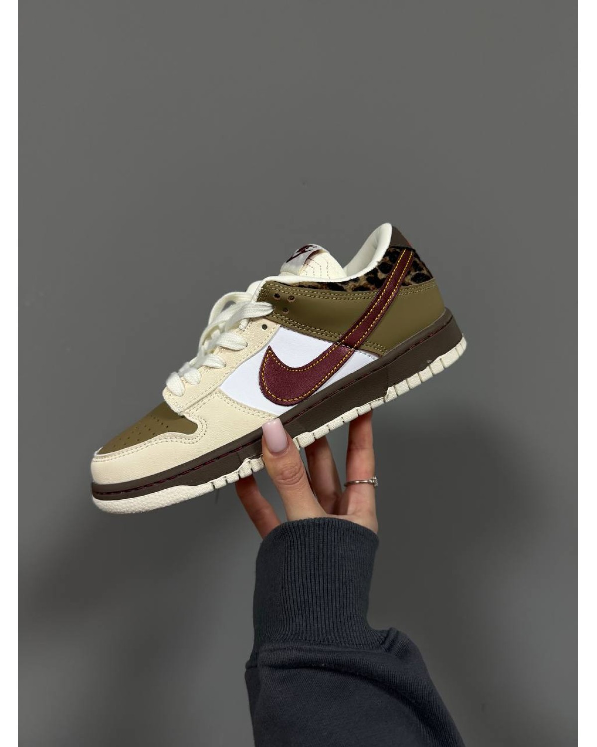 Nike SB Dunk Low White/Cheetah