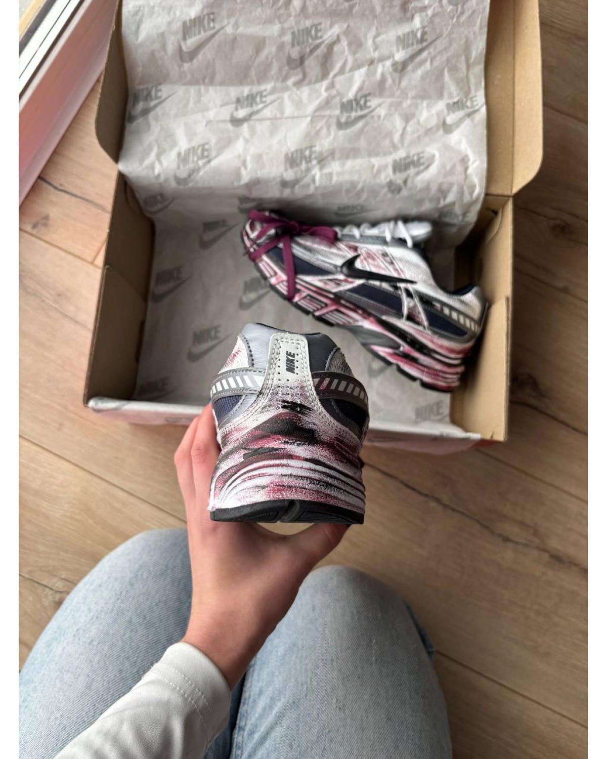 Nike Initiator Custom White Purple