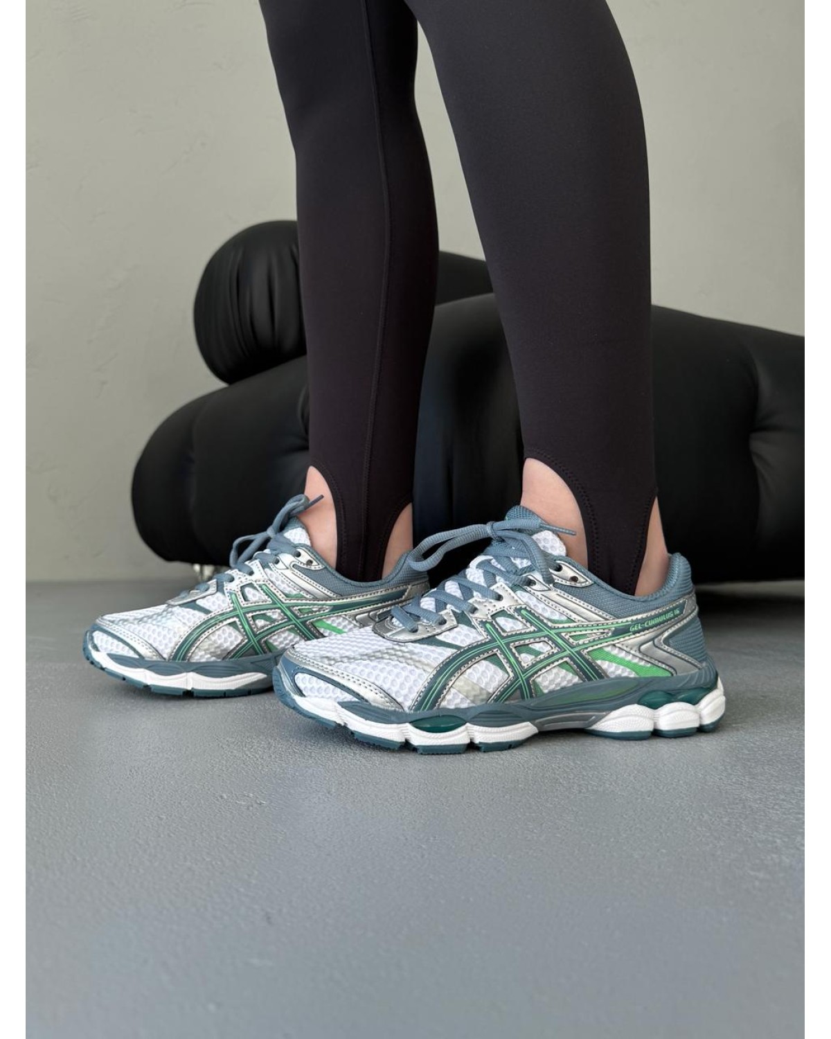 Asics Gel-Cumulus 16 White/Ironclab