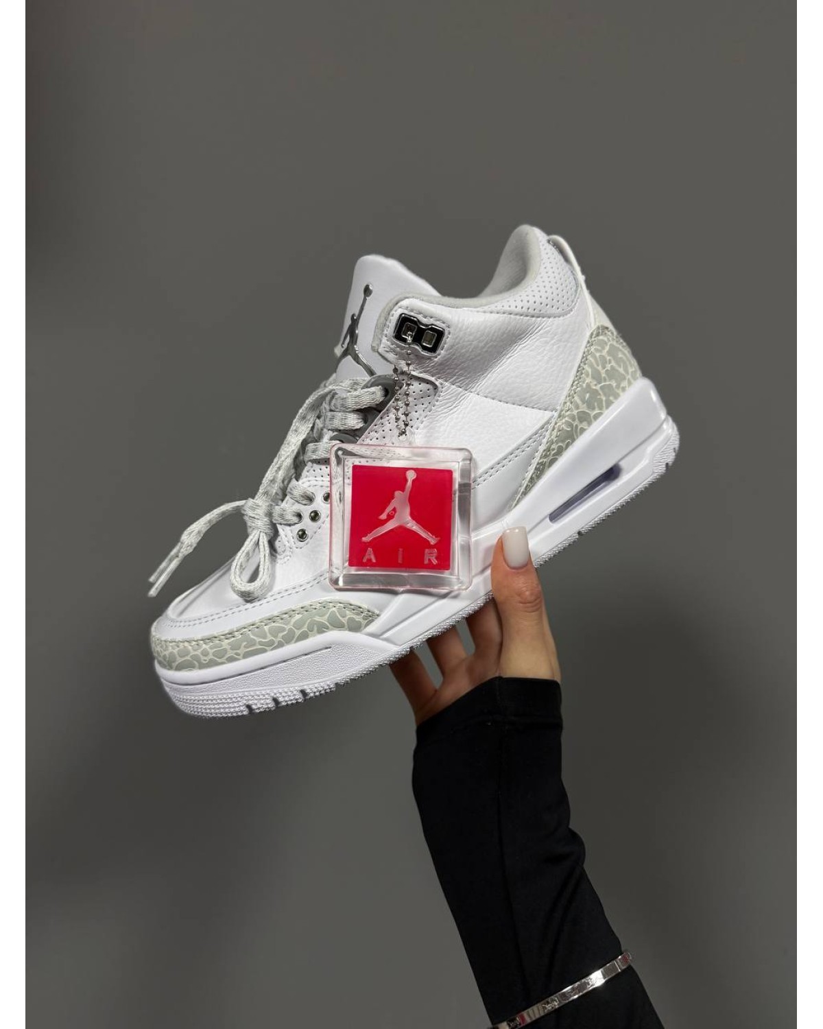 Nike Air Jordan Retro 3 White/Silver