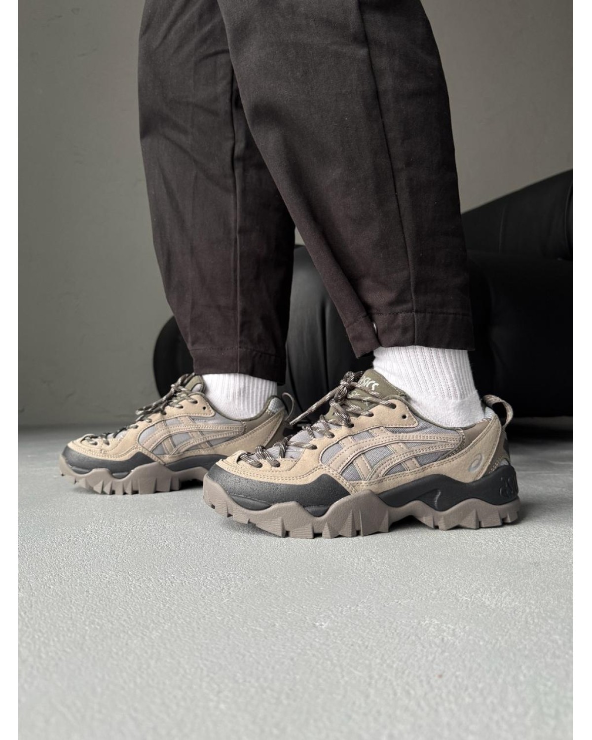 Asics Gel-Pickax Clay Grey/Mink