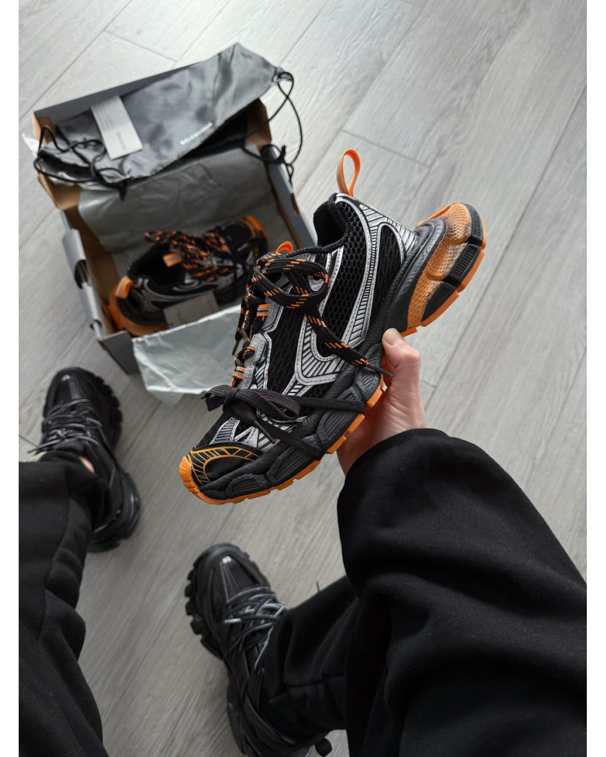 Balenciaga 3XL Black Orange