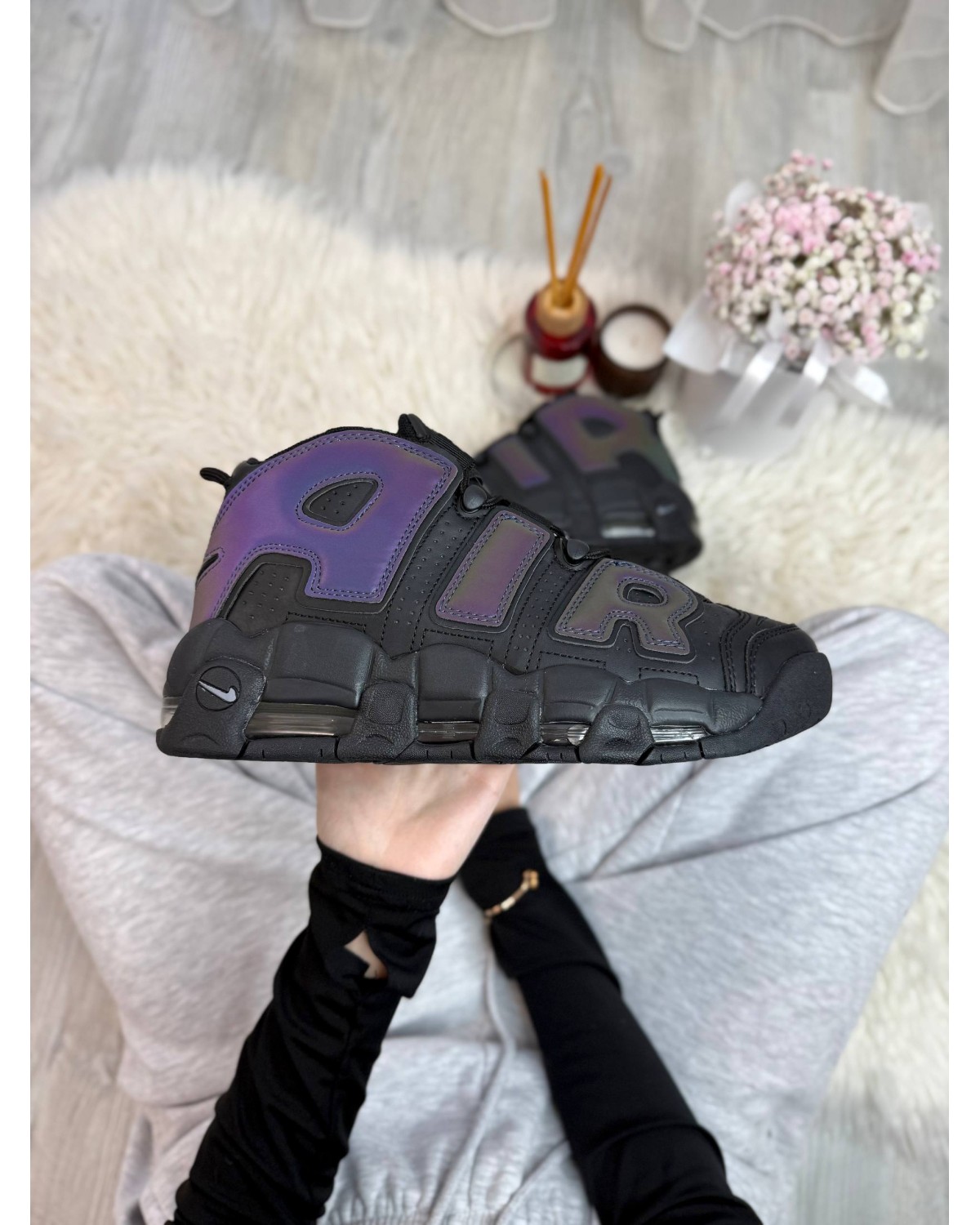 Air More Uptempo Black